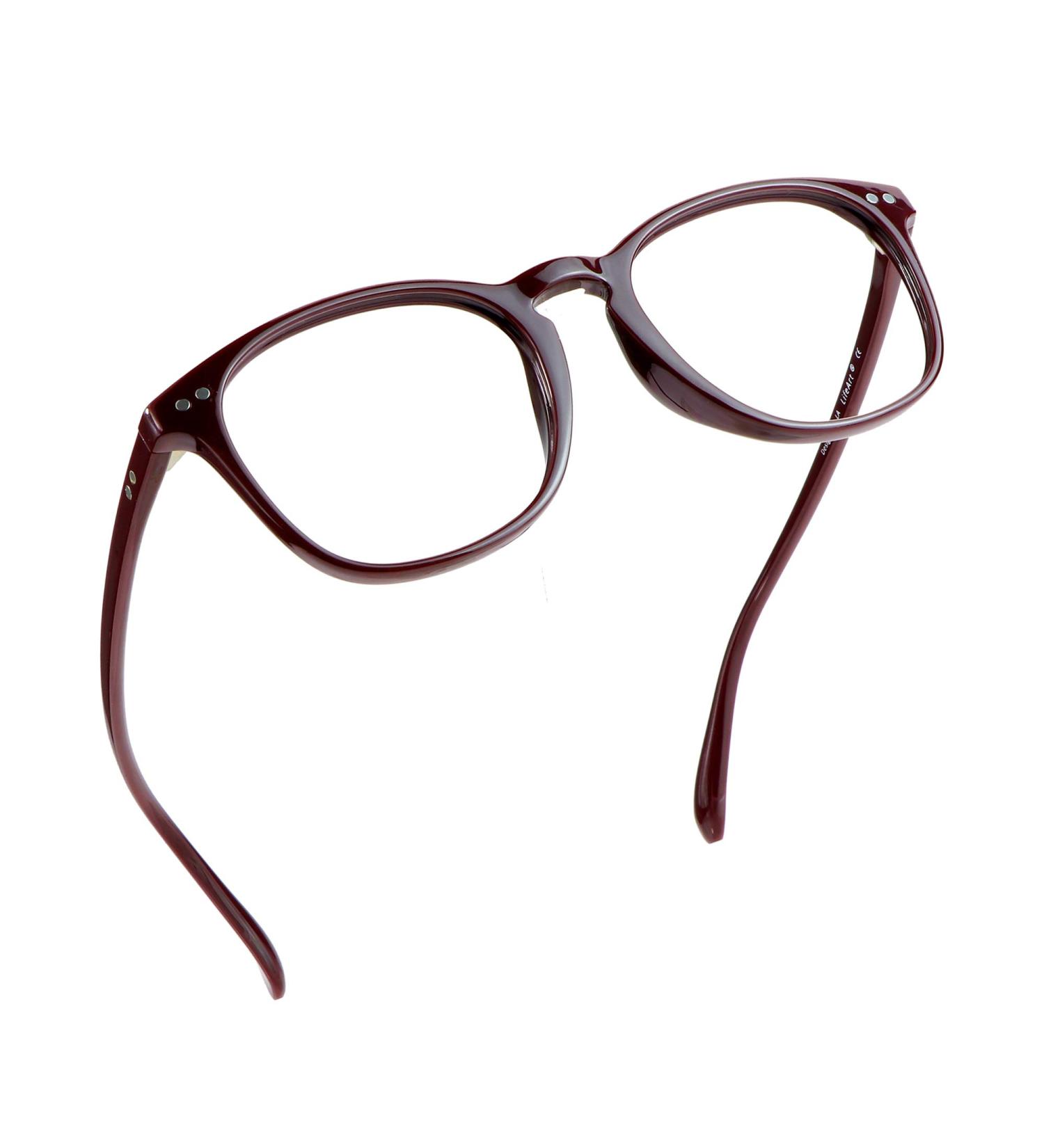 Buy LifeArt Blue Light Blocking Glasses - Anti Eyestrain & Glare - Ideal for Computer Gaming & TV Use - Unisex Darkred - Buy Online on GoSupps.com