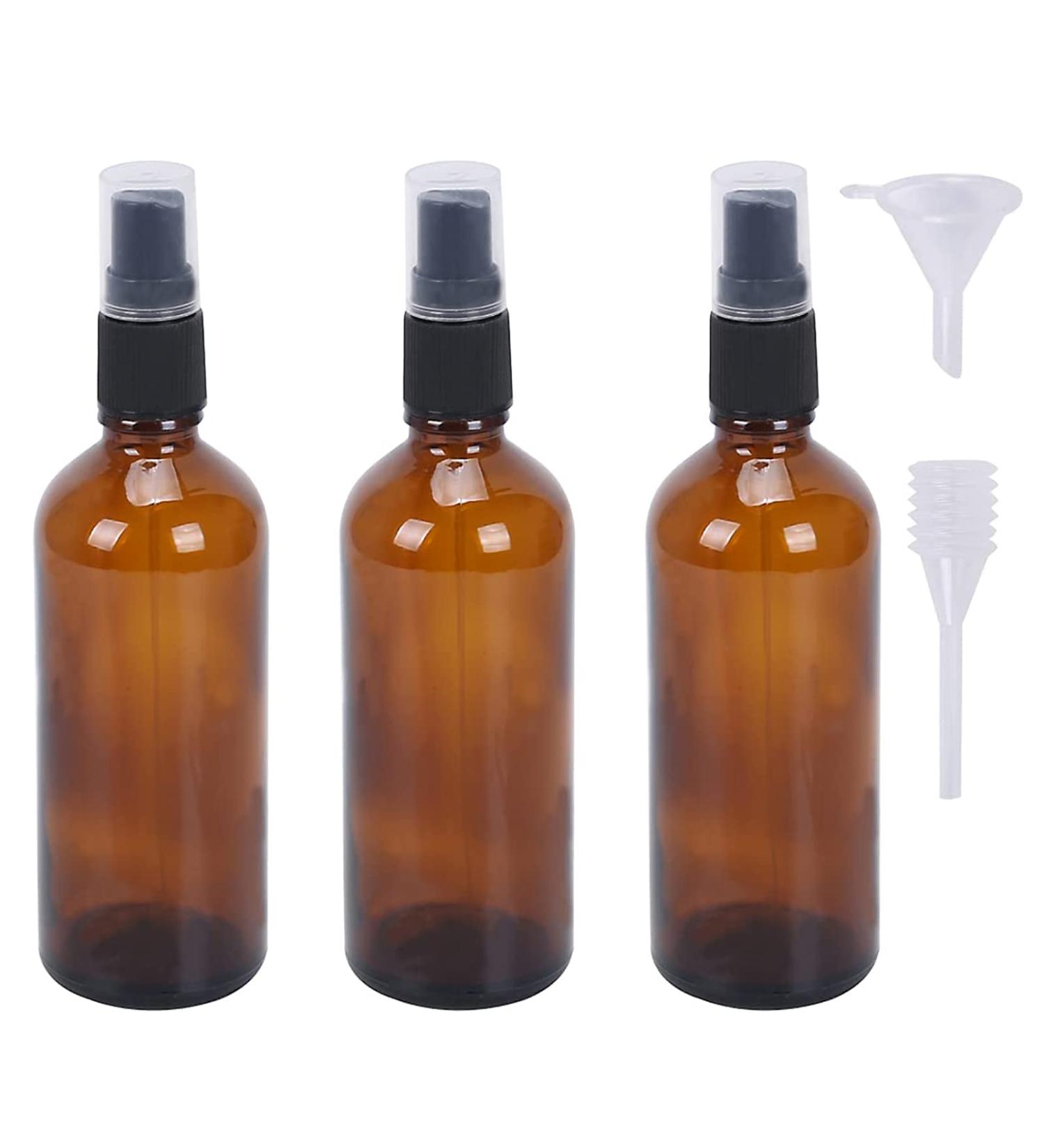 Buy Ouyanka 3-Piece 100ml Glass Spray Bottles - Fine Fog Atomizer for Essential Oils & Perfumes - International Shipping Available - Buy Online on GoSupps.com