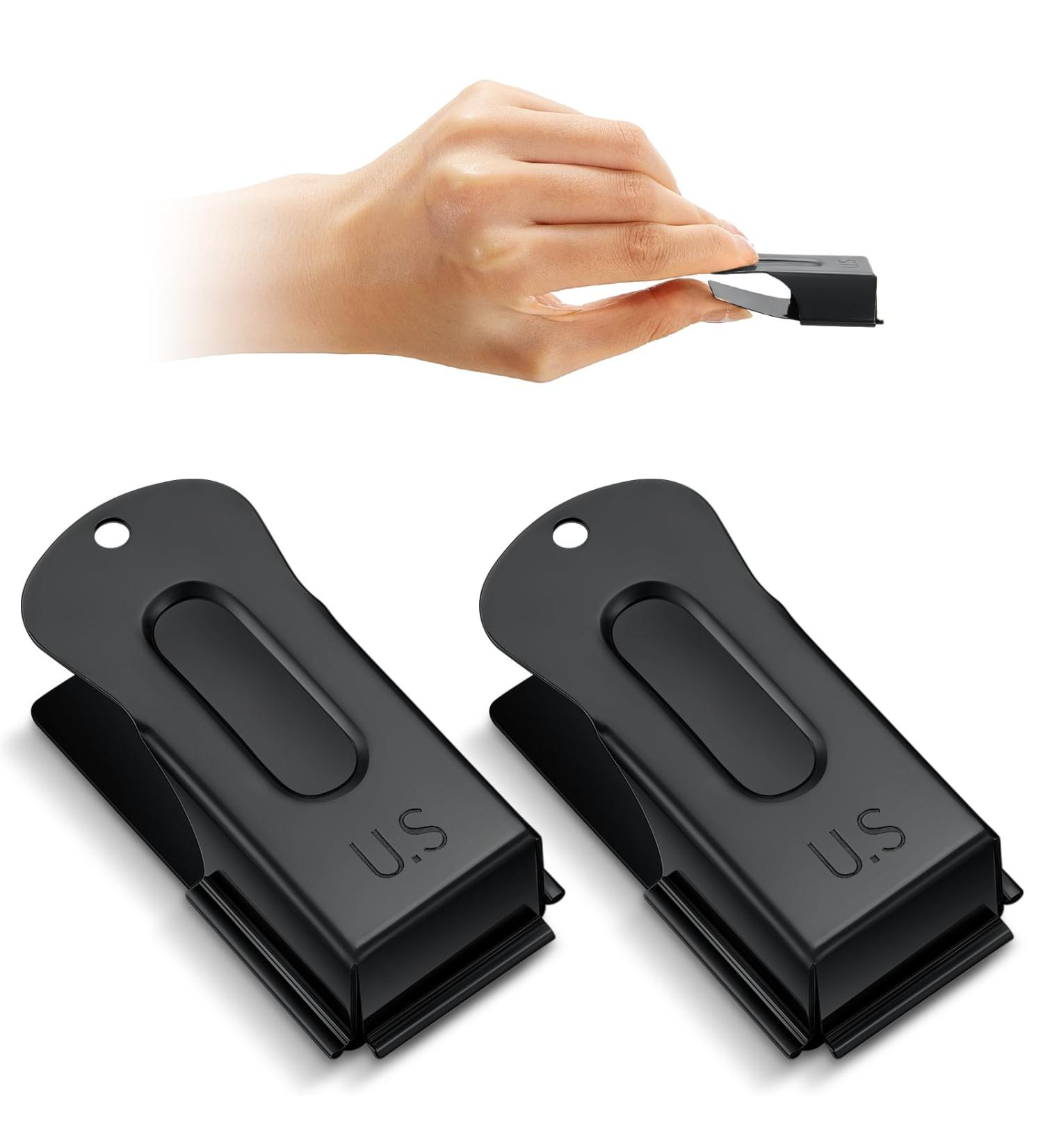 Vercanmonth 2-Piece Brass Pet Training Clicker Set - Durable Metal Dog & Cat Clickers for Effective Training | Perfect for Puppy & Pet Owners (Black) - Buy Online on GoSupps.com