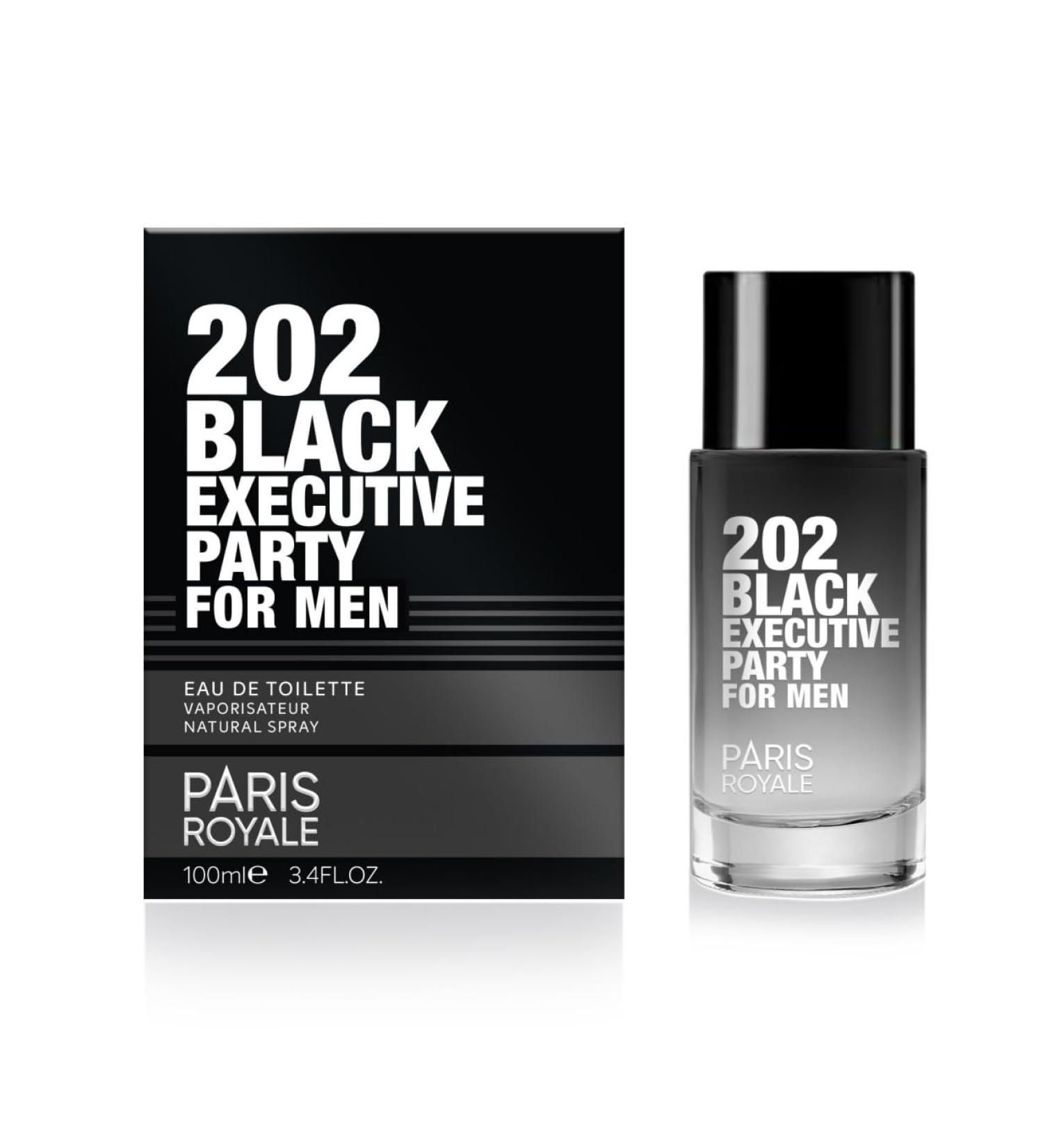 202 Black Executive Party for Men 100ml EDP Paris Royale