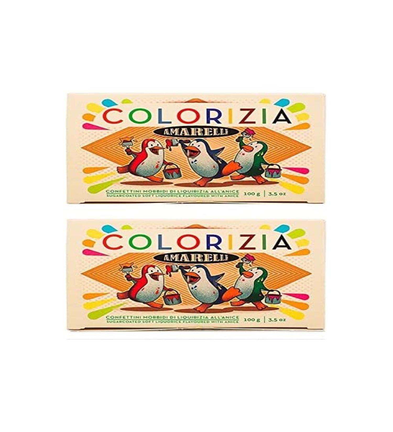 Liquorice Amarelli - Colorizia 2x100 gr
