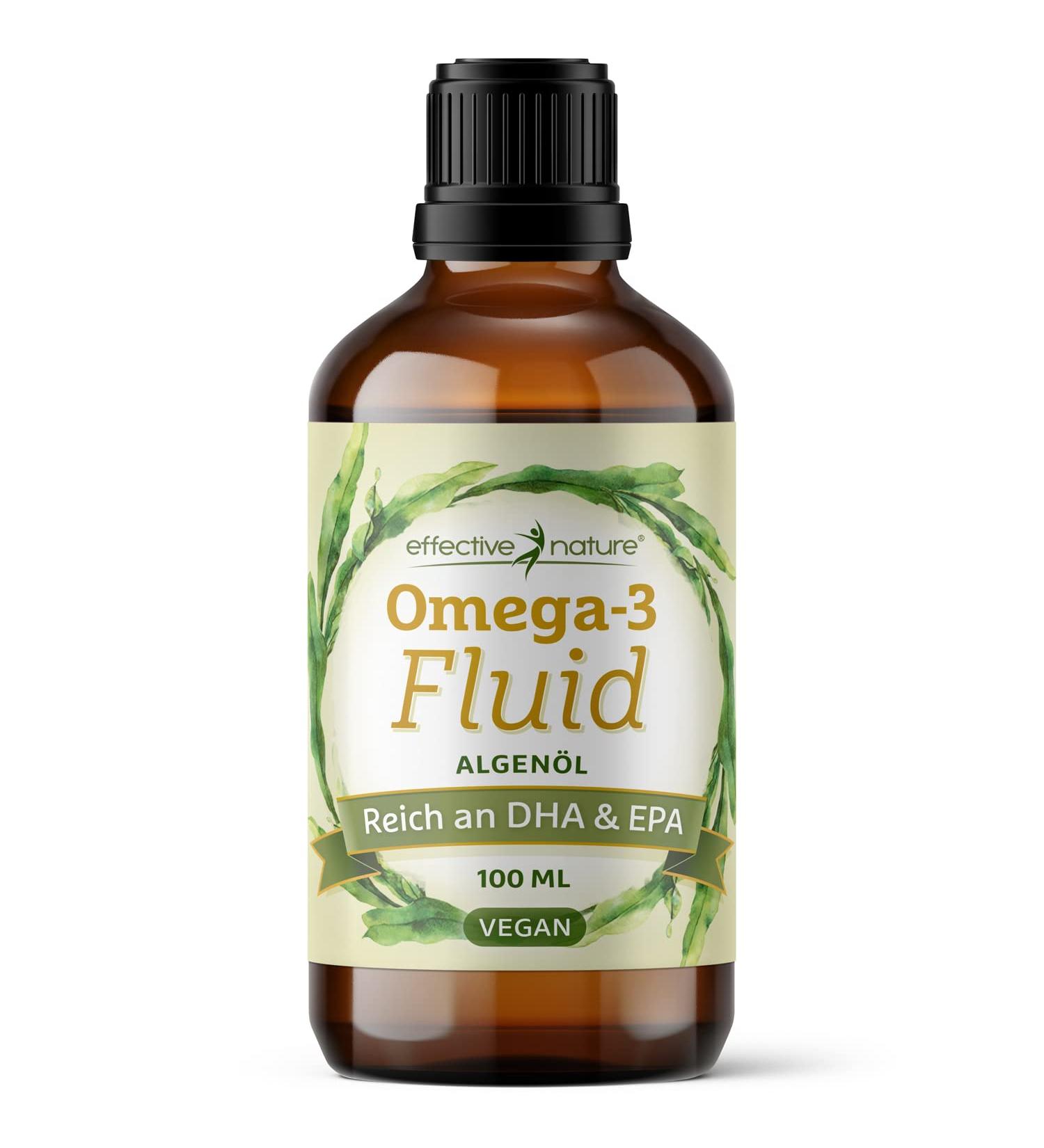 Omega 3 Algae Oil Vegan - 1116mg EPA DHA & DPA - 100% Algae - Easy Dose - 100ml - 40 Days Supply - Buy Online on GoSupps.com