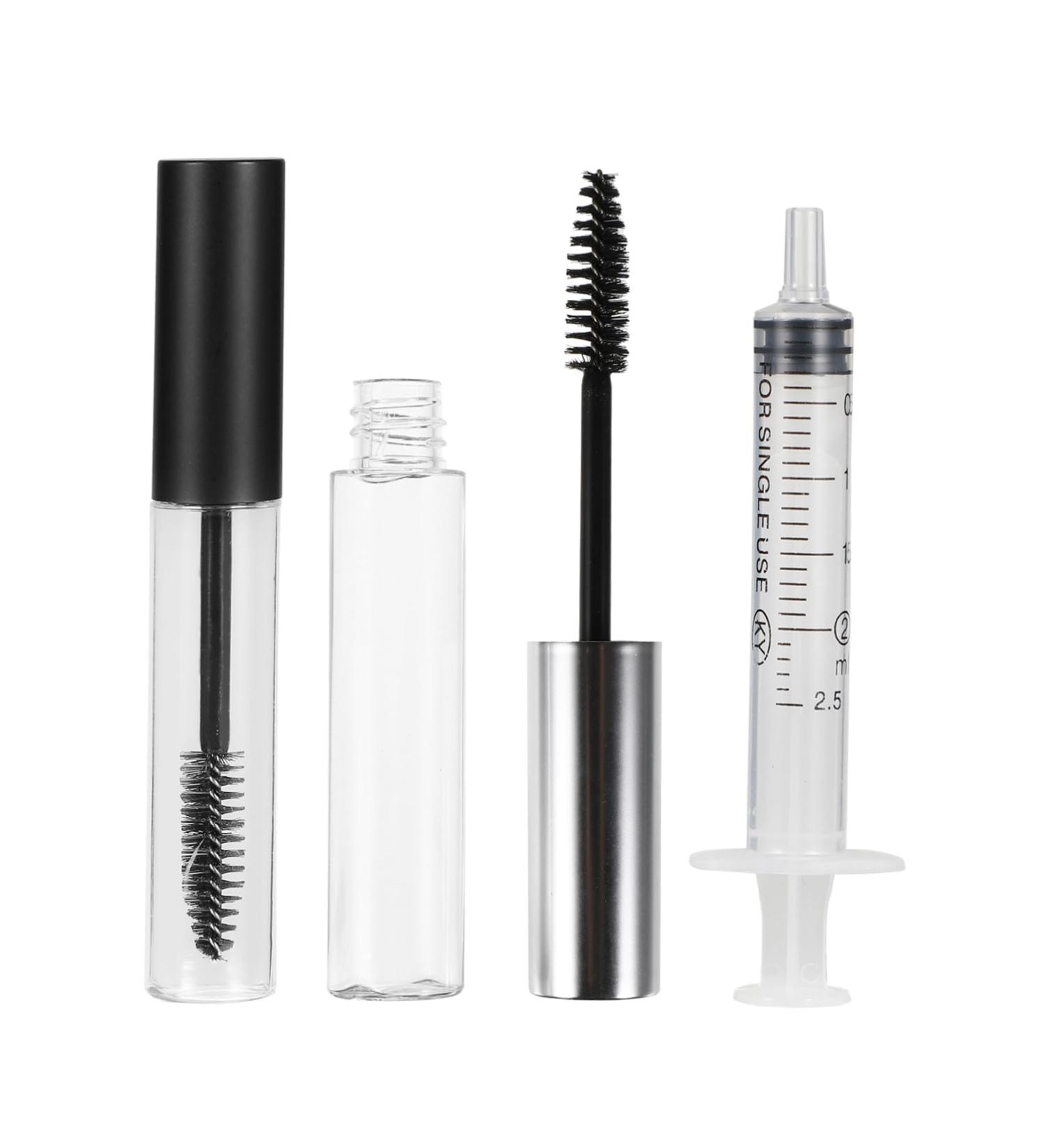 FOYTOKI 12pcs Mascara Tube Whelping Kit Lengthening Mascara Empty Eyelash Tube Clear Eyelash Wand Plastic - Buy Online on GoSupps.com