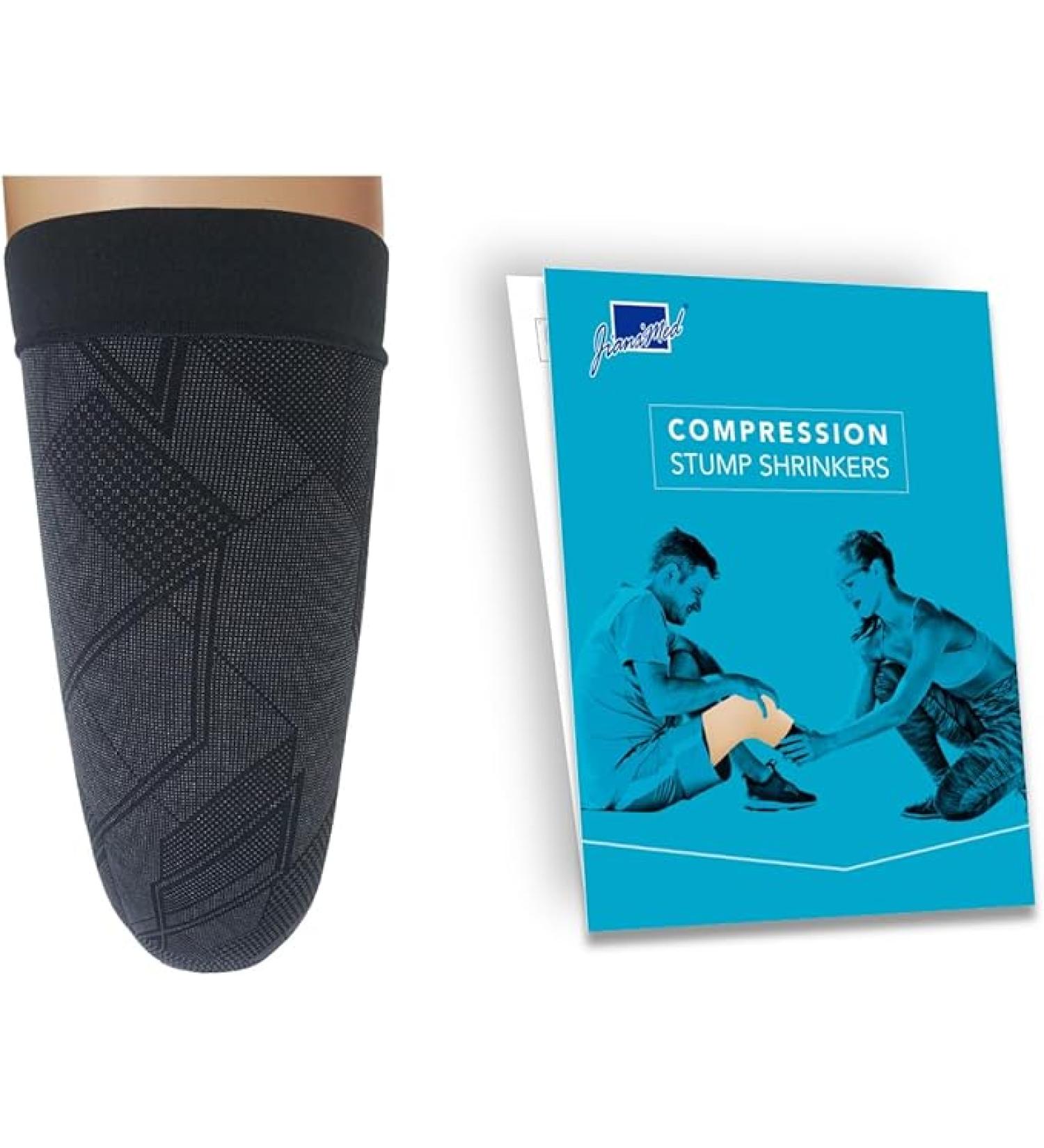 JianiMed Prosthetic Stump Shrinkers 35cm Compression 20-30 Above Knee Amputee Socks - Taiwan Excellence | Trendy Design - Buy Online on GoSupps.com