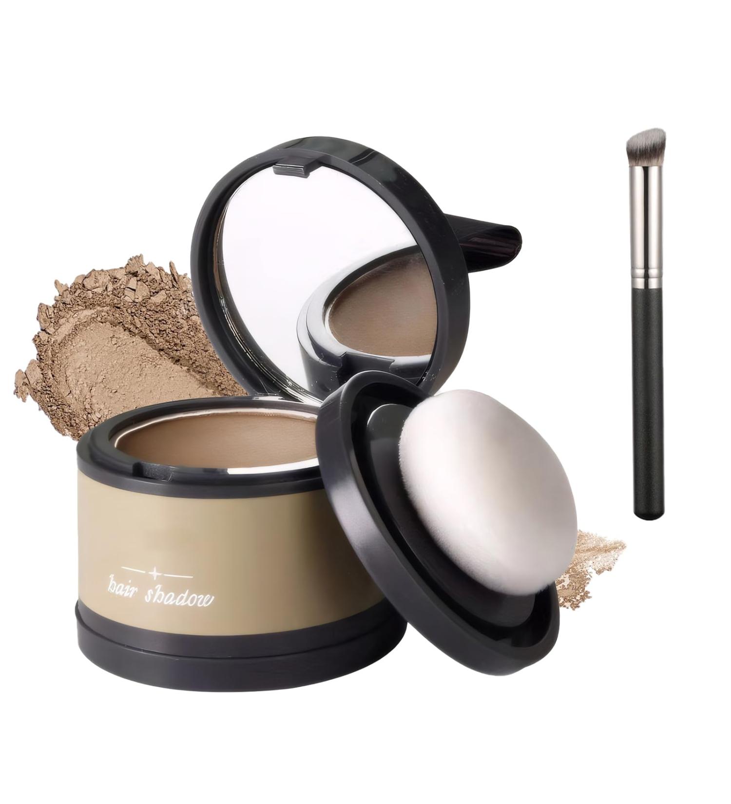 Boldify Hairline Powder Magic Root Cover up Root Touch up Powder Enhance Hairline Powder Comes with 1 Brush for Easy Application and Quick Filling of Sparse Hairline Areas (Light Brown) - Buy Online on GoSupps.com