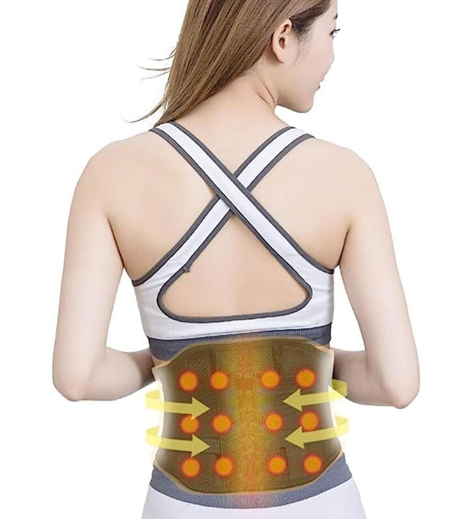 Shop Tylxayoxa Self-Heating Neck & Shoulder Pad - XL Black Magnetic Turmaline Therapy for Sports Injury Protection - Buy Online on GoSupps.com