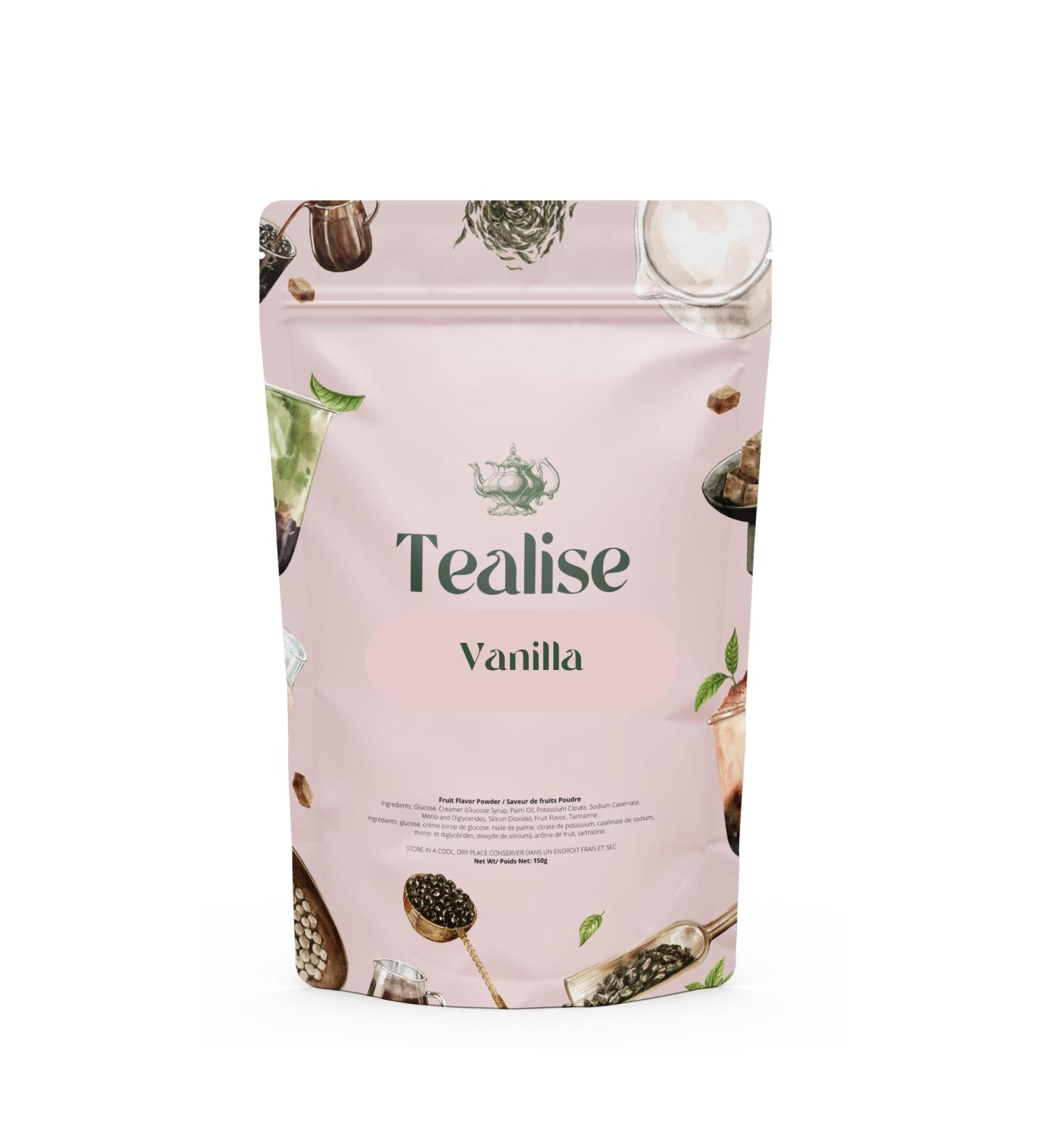 TEAliSe Instant Premium Bubble Tea Mix Vanilla 150g