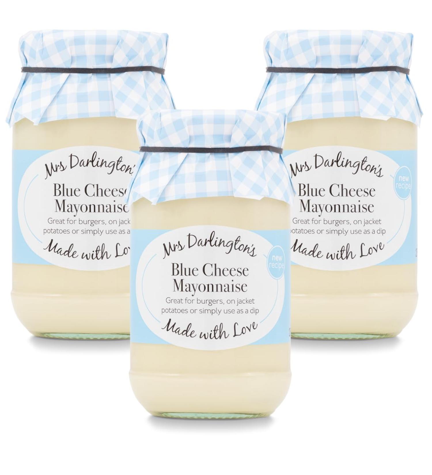Generic Mrs Darlington's Blue Cheese Mayonnaise - 250g - Pack of 3
