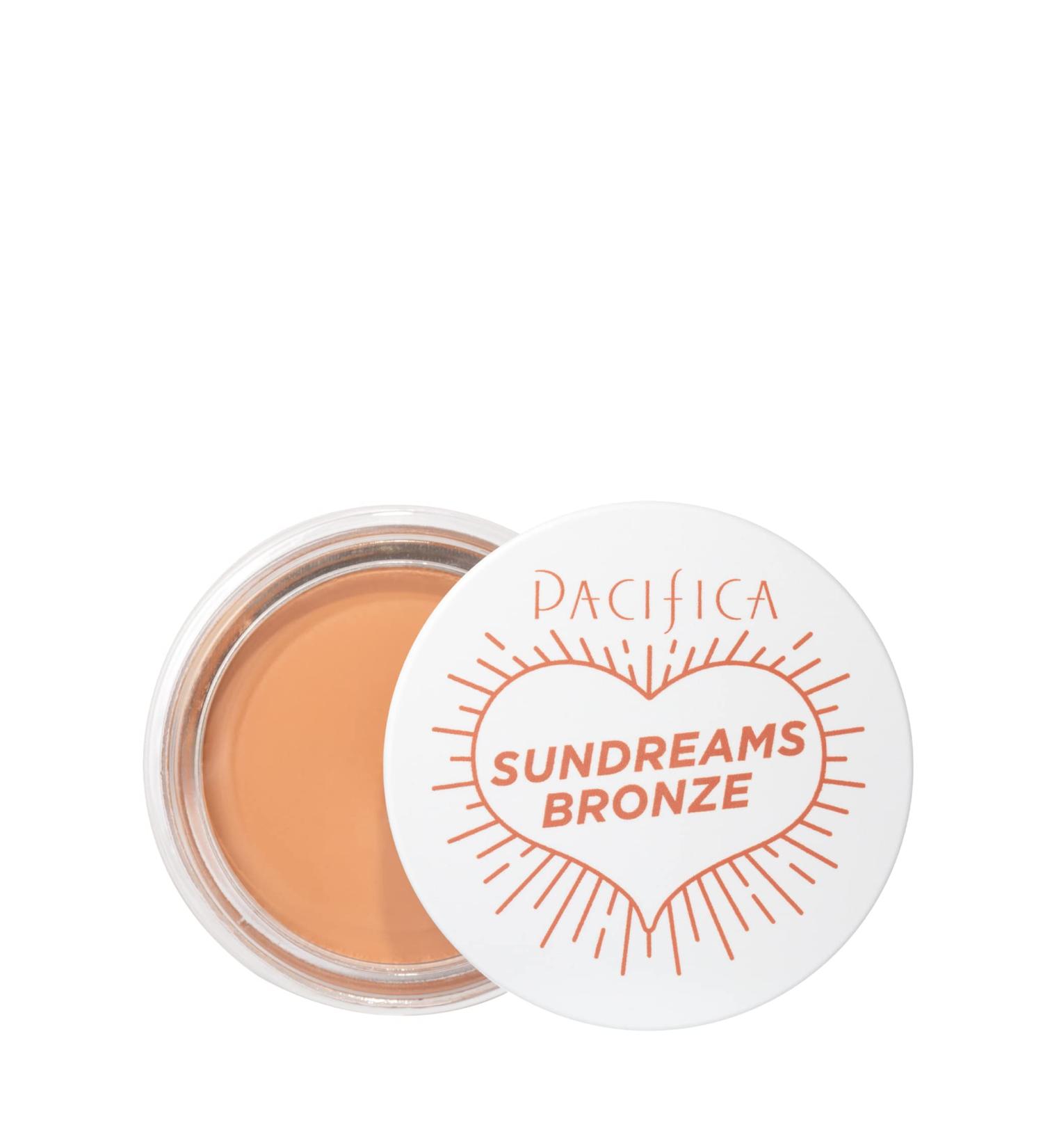 Pacifica Beauty Sun Dreams Matte Cream Bronzer + Contour - Sandy Kiss | High Pigment | Long-Lasting Face + Body Makeup | Lightweight Blendable Formula | Vegan & Talc-Free - Buy Online on GoSupps.com