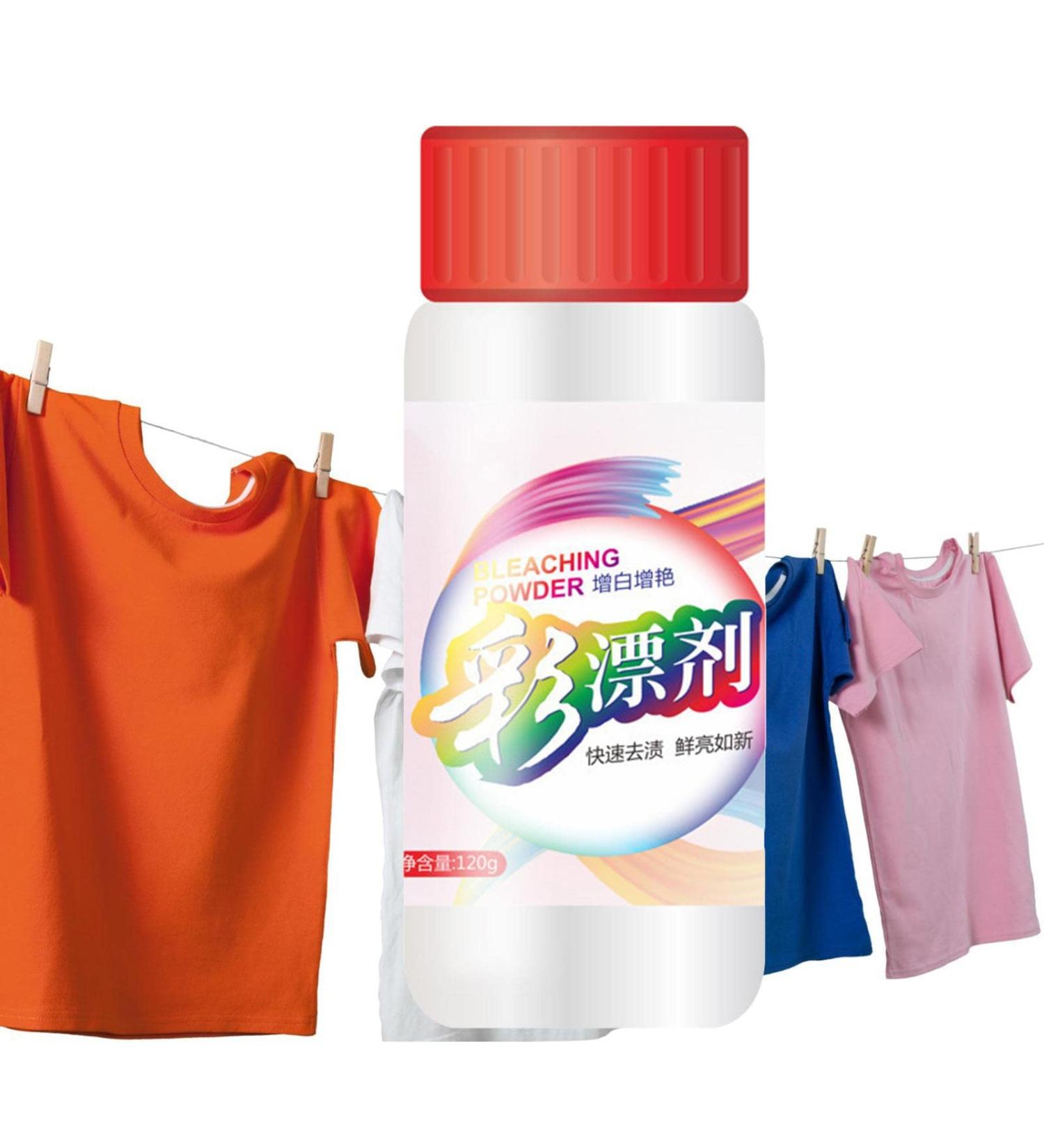 Color Safe Bleach Liquid Stain Removal Bleach Concentrated Formulas | Fast Dissolving Cleaning Supplies 120g Brightening Formula for Home and Hotels Rowces - Buy Online on GoSupps.com