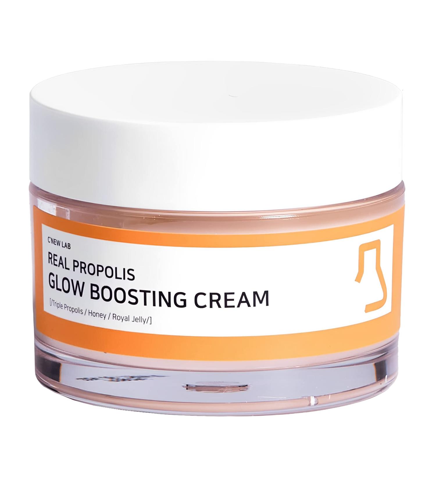 C NEW LAB Real Propolis Moisture & Glow Boosting Cream | Hydrating Korean Skincare with 60.1% Tri-Propolis 1.69 fl. oz (50ml) - International Shipping Available - Buy Online on GoSupps.com
