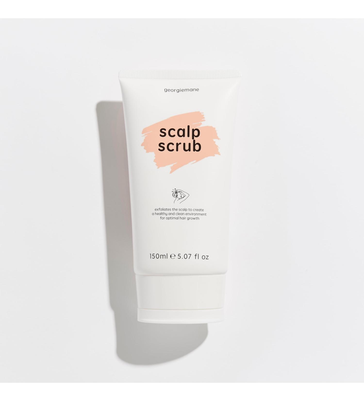 Buy Georgiemane Scalp Scrub 5.07 Fl Oz - Vegan Exfoliating Treatment with Caffeine Sugar & Coconut Oil | International Shipping Available - Buy Online on GoSupps.com