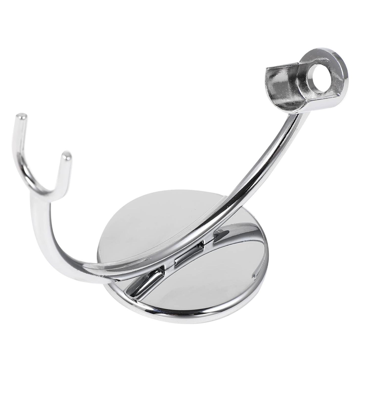 Beaupretty Metal Razor Holder & Razing Rack - Silver Shaving Stand for Safety Razors | Perfect Gift | 10.5x8.7cm - Buy Online on GoSupps.com