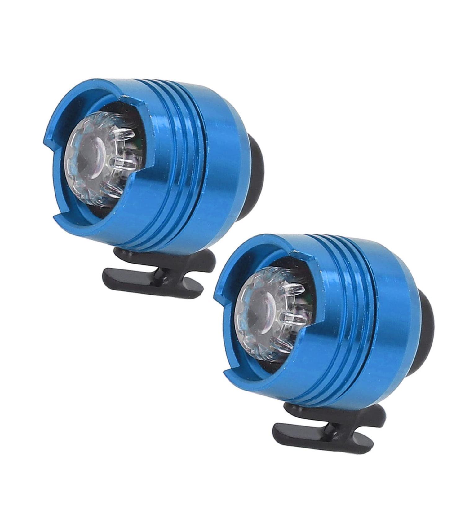 CROC Headlights for Shoes - IPX5 Waterproof 72-Hour Battery Life Blue LED Lights for Dog Walks & Decoration - 2-Piece Set - Buy Online on GoSupps.com