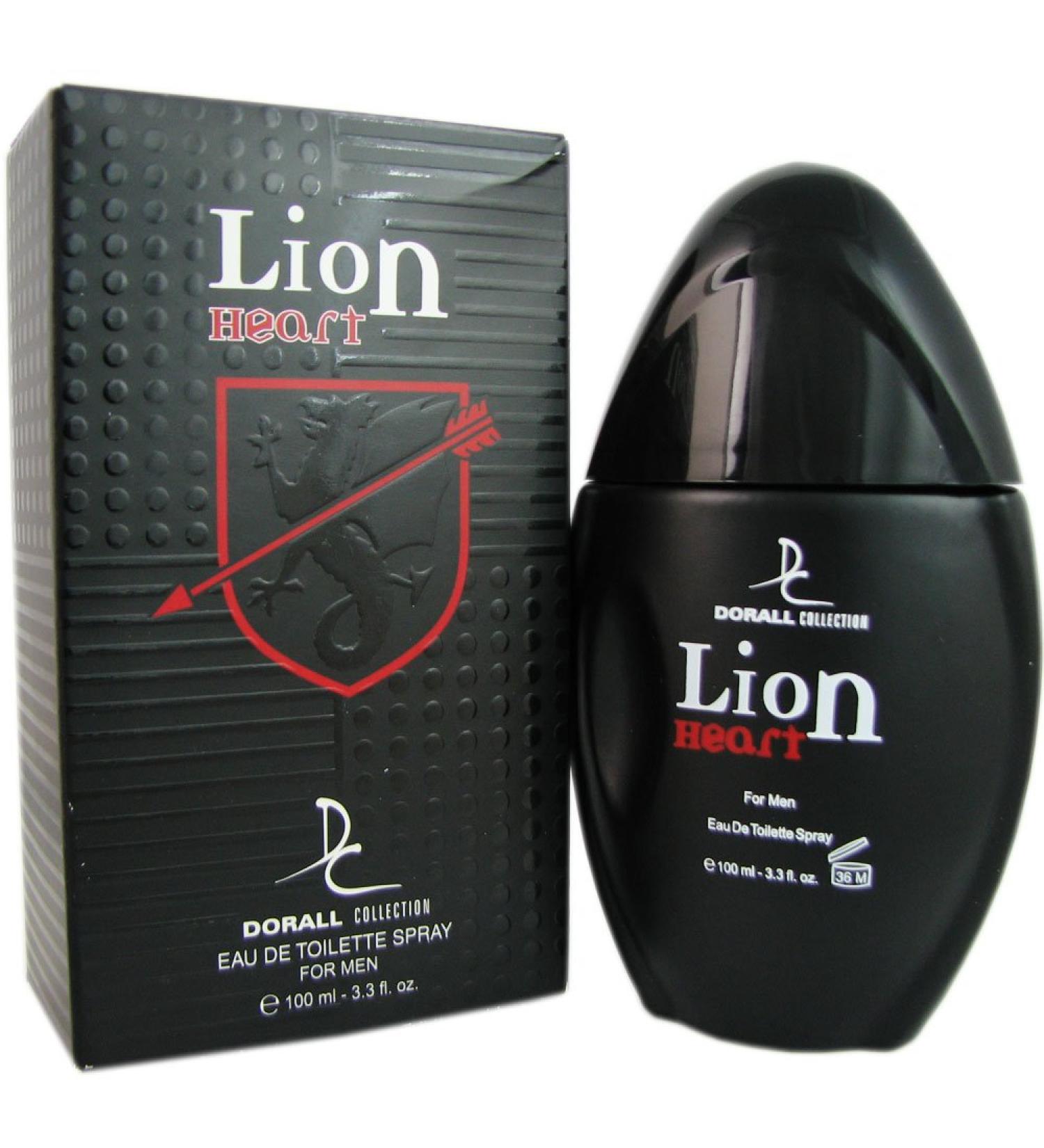Dorall Collection Lion Heart Eau de Toilette Spray for Men 3.4 Ounce