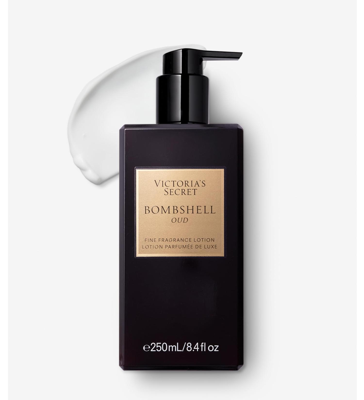 Victoria's Secret Bombshell Oud Fragrance Body Lotion Notes of Spice Pink Saffron & Peony (8.4 oz) - Buy Online on GoSupps.com