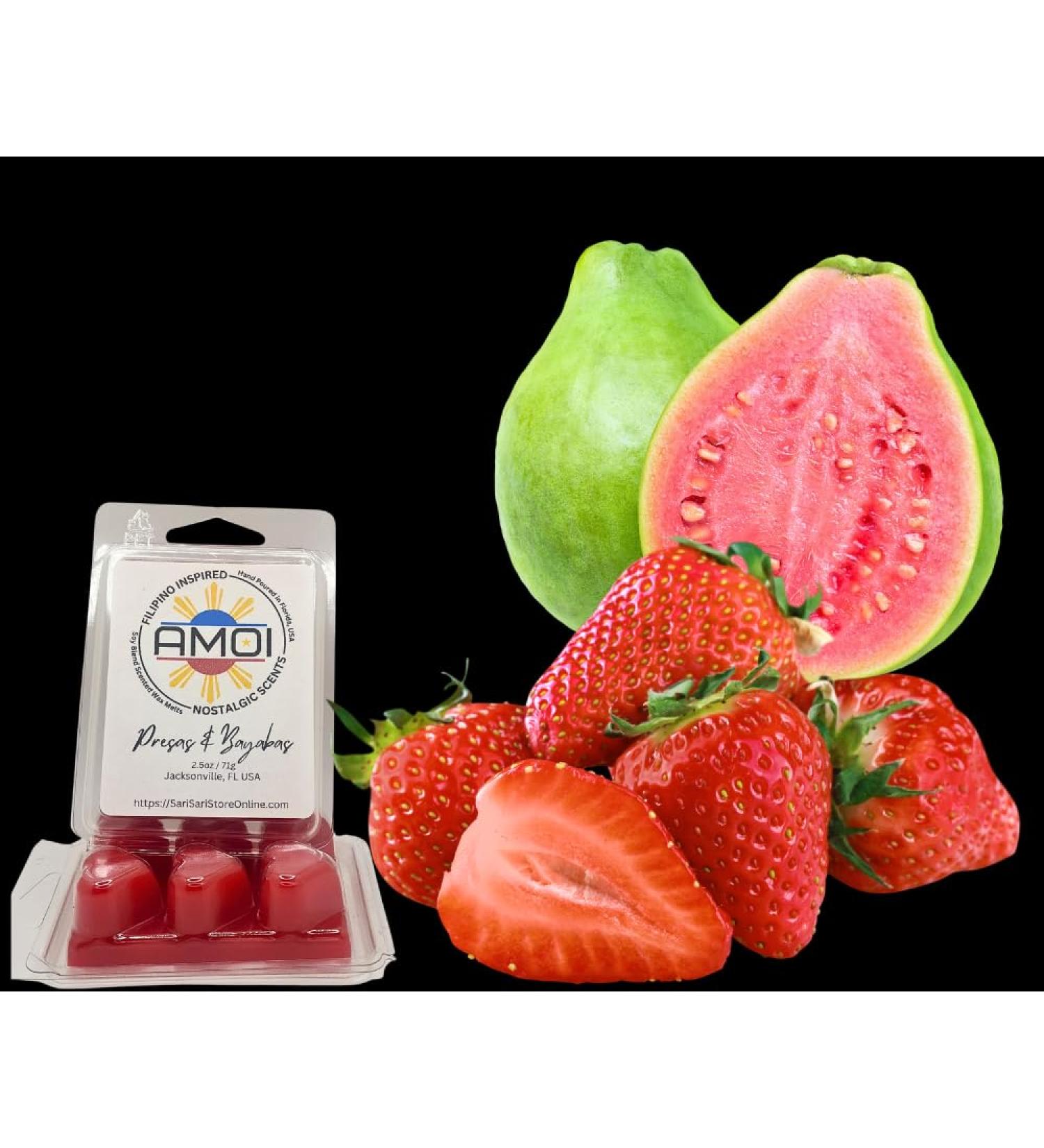 Buy Filipino-Inspired Presas & Bayabas Scented Candle Wax Melts - International Shipping Available - Buy Online on GoSupps.com