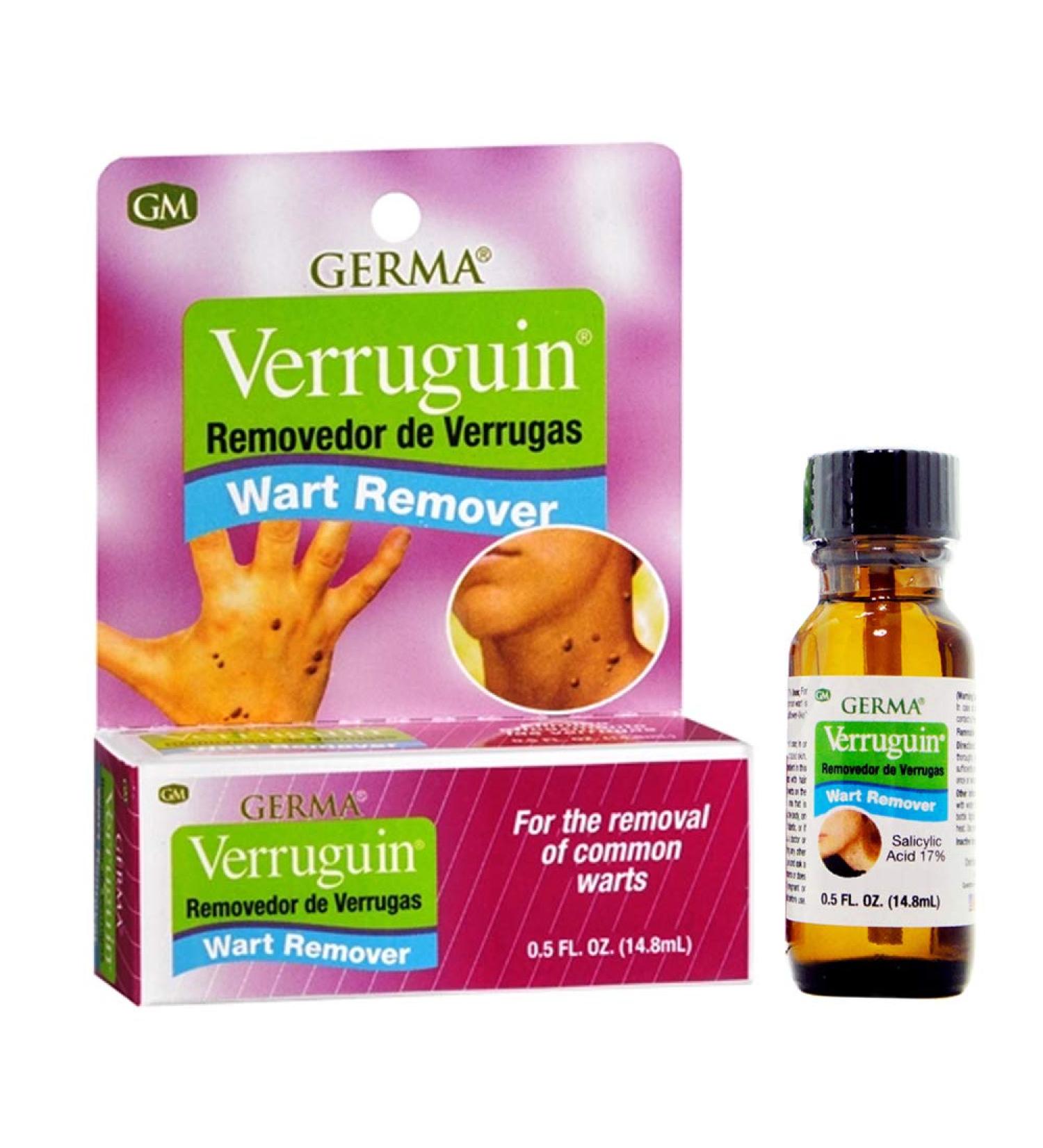 VERRUGUIN Skin Wart Remover | Salicylic Acid 17% | Effective Verrugas Removal - Buy Online on GoSupps.com