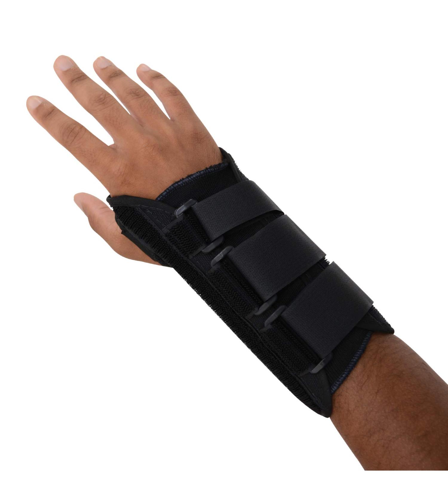 Sammons Preston Left Large Canvas Wrist Splint - Orthopedic Support Brace for Tendonitis Carpal Tunnel & Pain Relief | Comfortable Compression & Immobilization - Buy Online on GoSupps.com