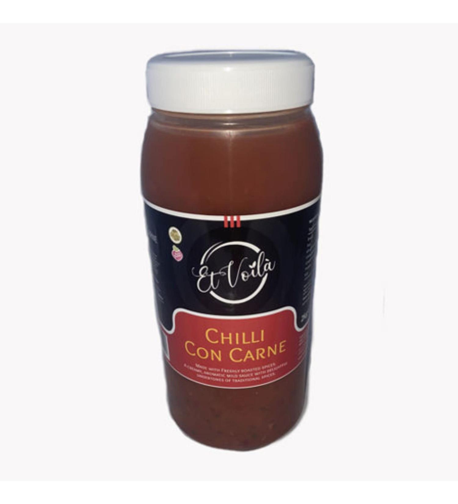 Et Voila Chilli-con-Carne Sauce 2kg With Fantastic Flavours.
