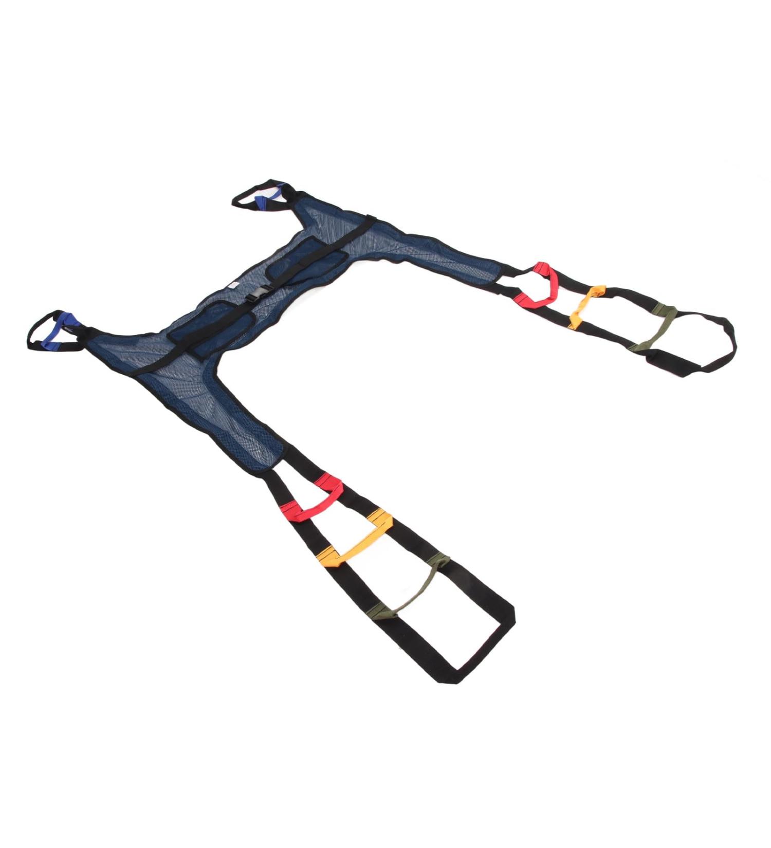 Potty Sling Patient Lift Sling Sufficient Support Soft Upper Torso Full Mobility 4 ColorCoded Straps to Change - Buy Online on GoSupps.com