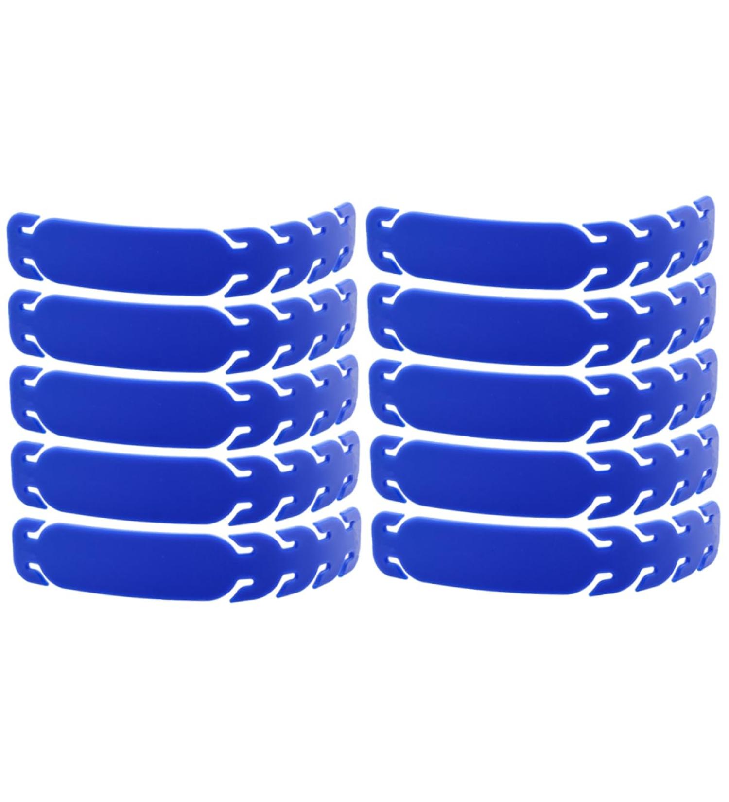 Minkissy 10-Pack Ear Belt Mask Extension Buckles | DIY Headband Ear Hooks & Hearing Protection | 11x1.8cm Ear Rope Buckle with Holder - Buy Online on GoSupps.com