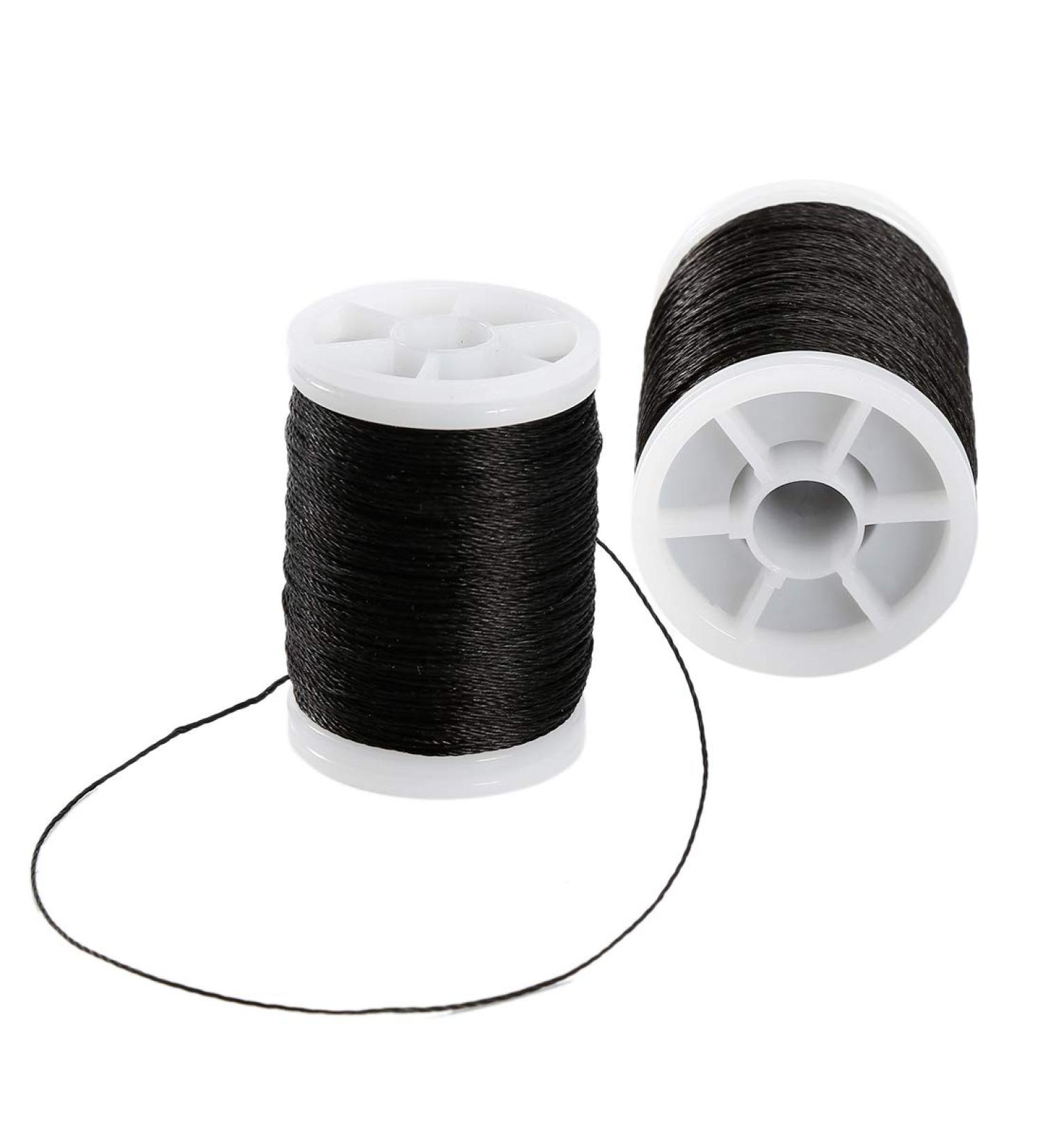 Linkboy Archery Bow String Serving Thread 0.020 - Set of 2 Rolls Black | Bowstring Tie Peep Nock Protection - 120 Yards/Roll - Buy Online on GoSupps.com
