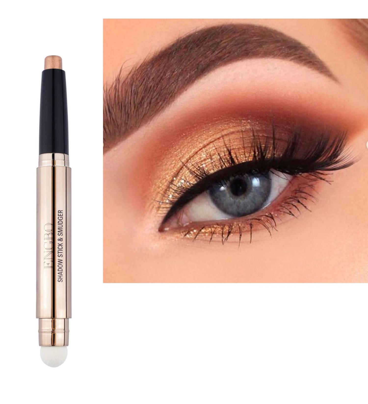 Lucoss Double-Sided Eyeshadow Pencil - Shimmering & Matte Eyeliner Stick | Perfect Gift for Girls & Women - Buy Online on GoSupps.com