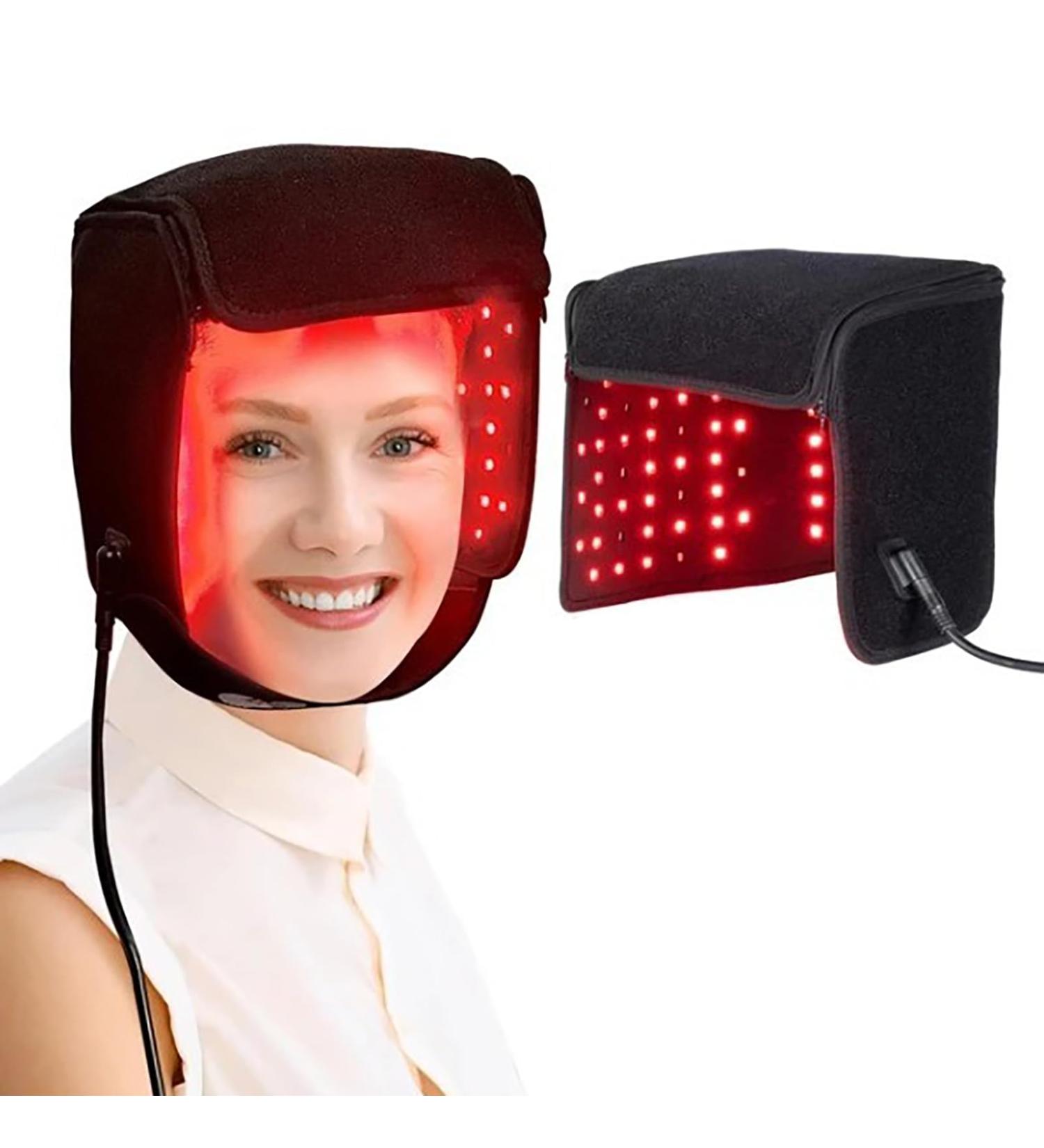 WFUAHA LED Red Light Therapy Hat Hair Growth Helmet 215 LEDs LED Therapy Device for Hair Loss Promote Fast Hair Regrowth - Buy Online on GoSupps.com
