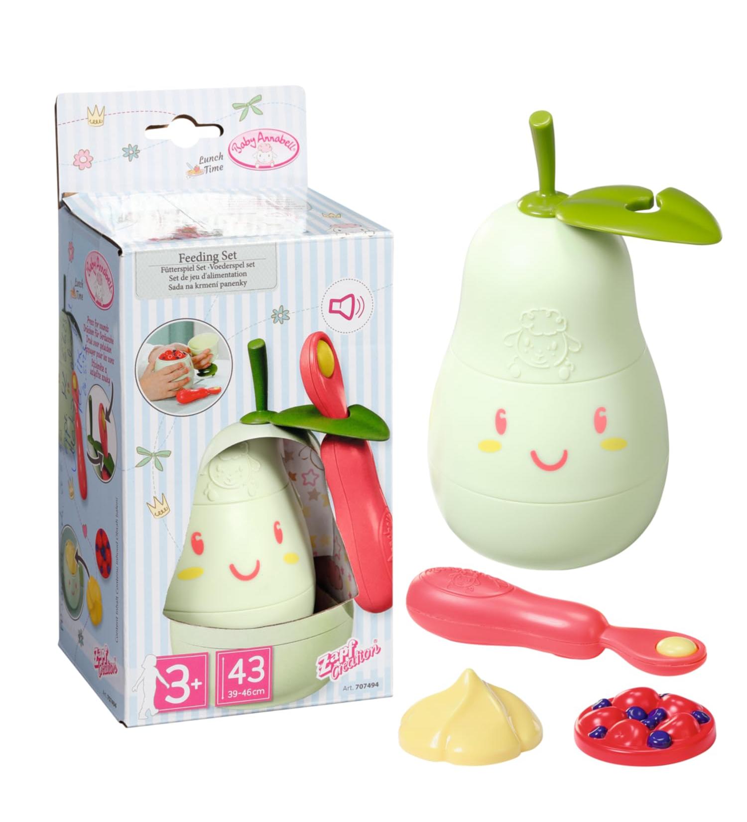 Baby Annabell Lunch Time Feeding Set Doll Toy - 515707494 - Buy Online on GoSupps.com