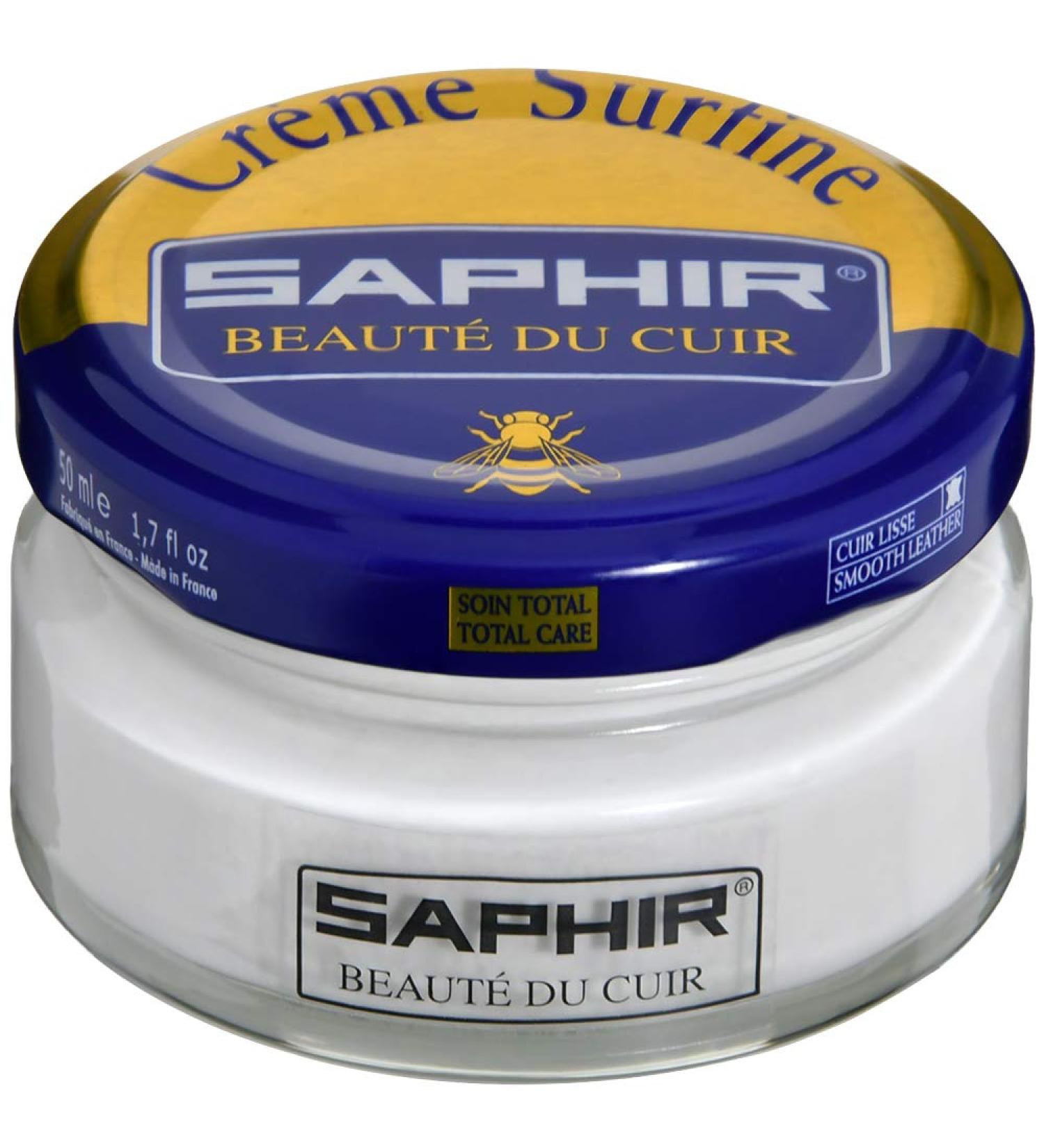 SAPHIR Cream Surfine Shoe Polish 50 ML (21) White