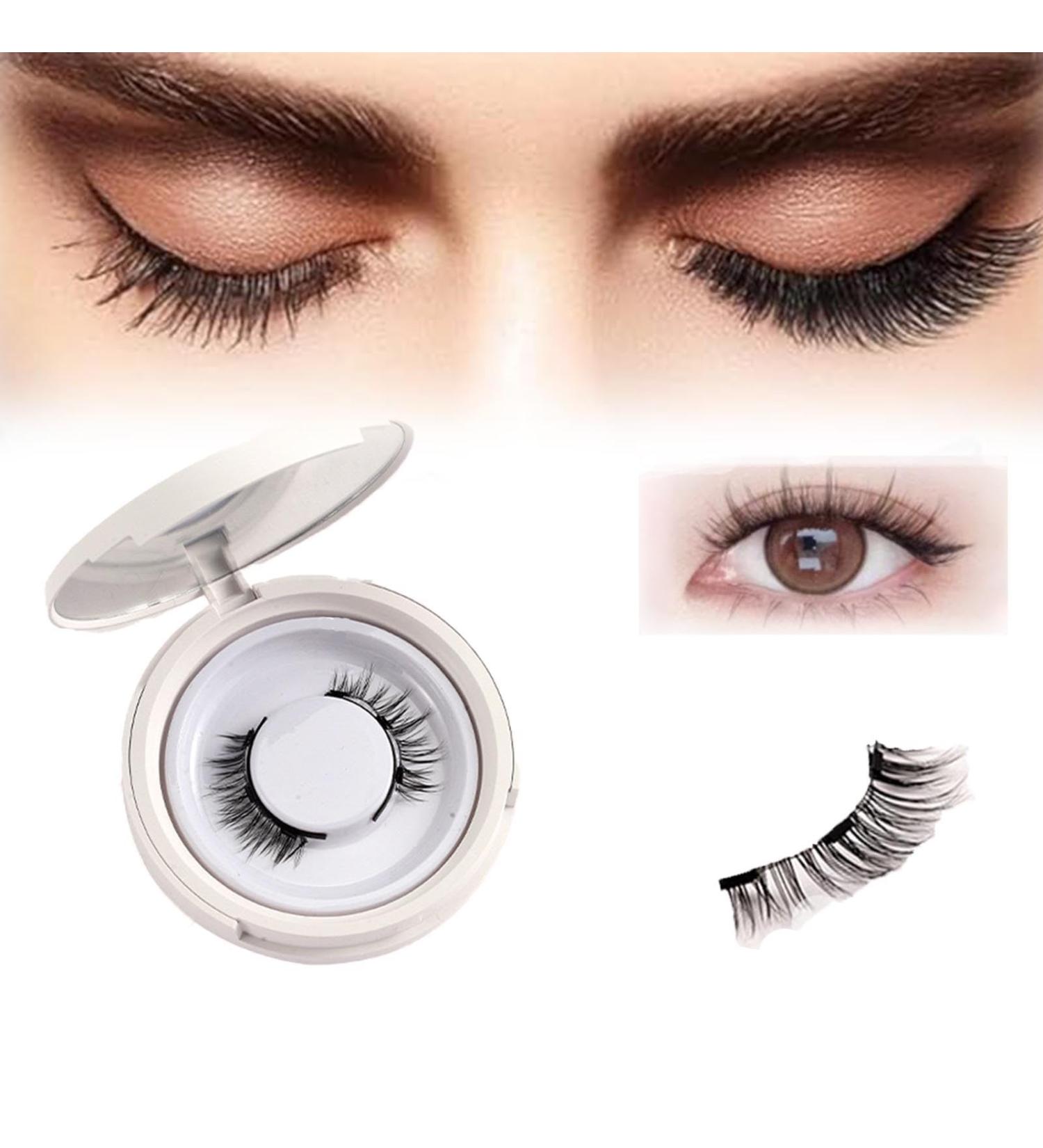 Krafty Magnetic Eyelashes Krafty Magnetic Lashes Krafty Magnetic Eyelashes With Applicator Magnetic Eyelashes Natural Reusable Glue-Free Natural Krafty Lashes(01 3pcs*false eyelashes) 1 count (Pack of 1) 01 - Buy Online on GoSupps.com