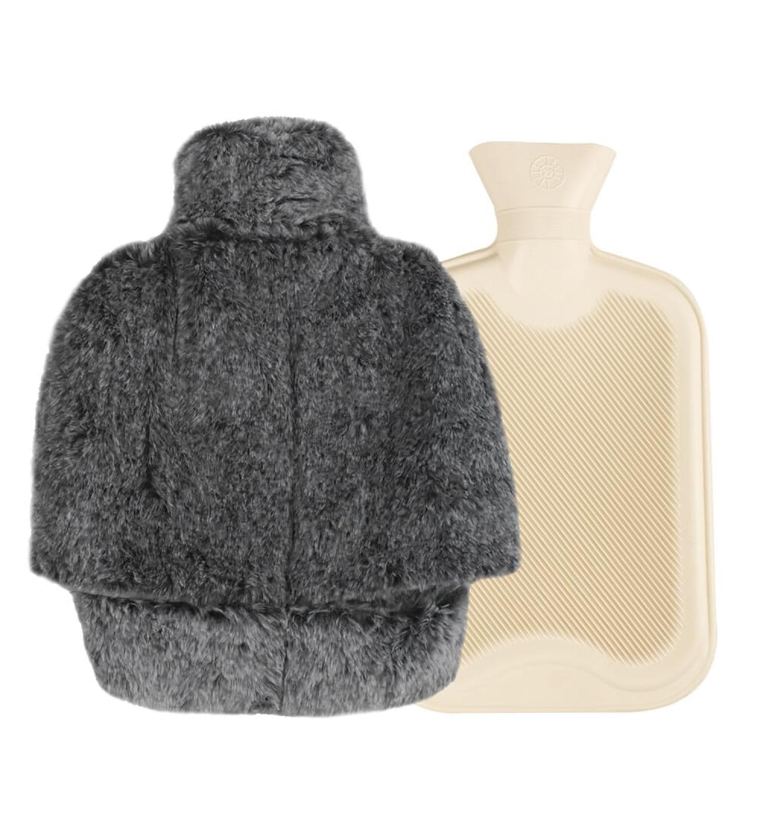 EBKCQ Electric-Free Foot Warmer | 2L Hot Water Bottle & Foot Heater | Cozy Dark Foot Care for Home - Buy Online on GoSupps.com