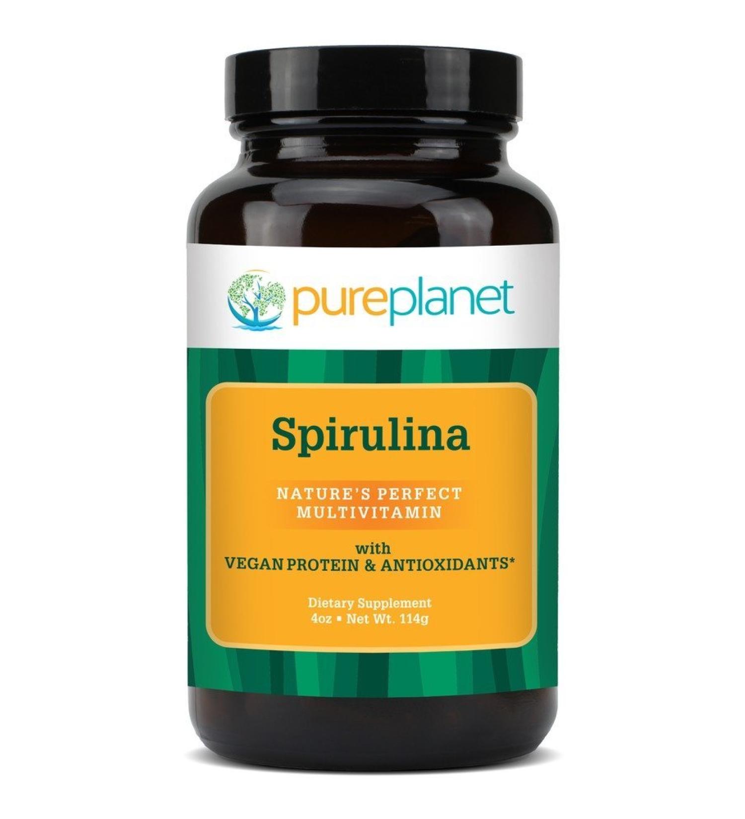 Pure Planet Premium Spirulina Powder - 4 oz