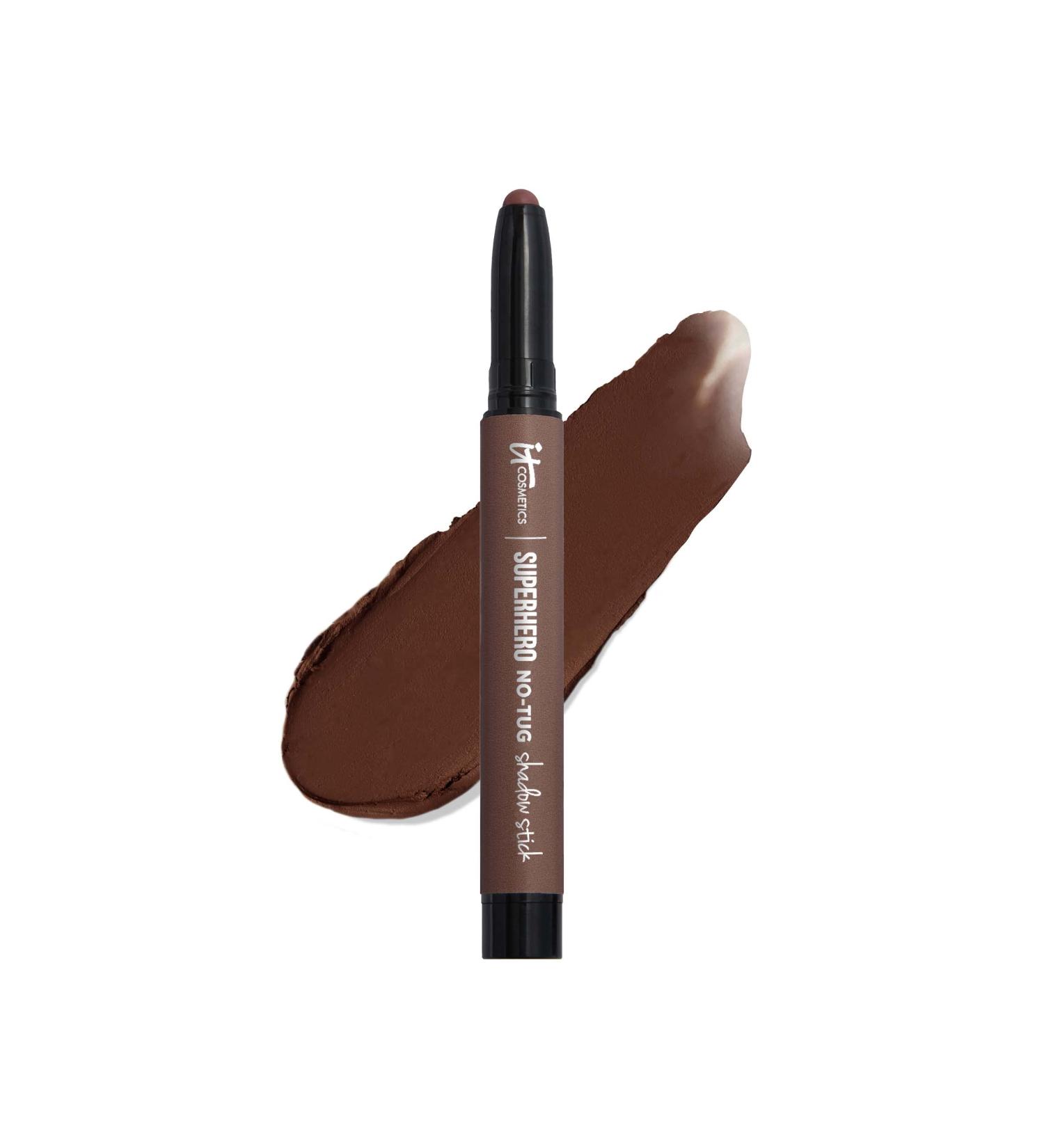 IT Cosmetics Superhero Waterproof Eyeshadow Stick - Fearless Umber - Longwear Cream Shadow with Primer - 0.05 oz - Buy Online on GoSupps.com