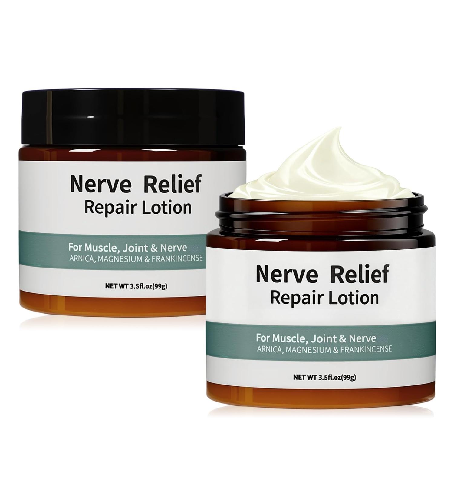BLOWADM Nerve Cream Neuropathy Lotion With Arnica Magnesium For Joint Daily Nourishment For Knee Lumbar Neck Hand And Foot(3.5oz - Buy Online on GoSupps.com