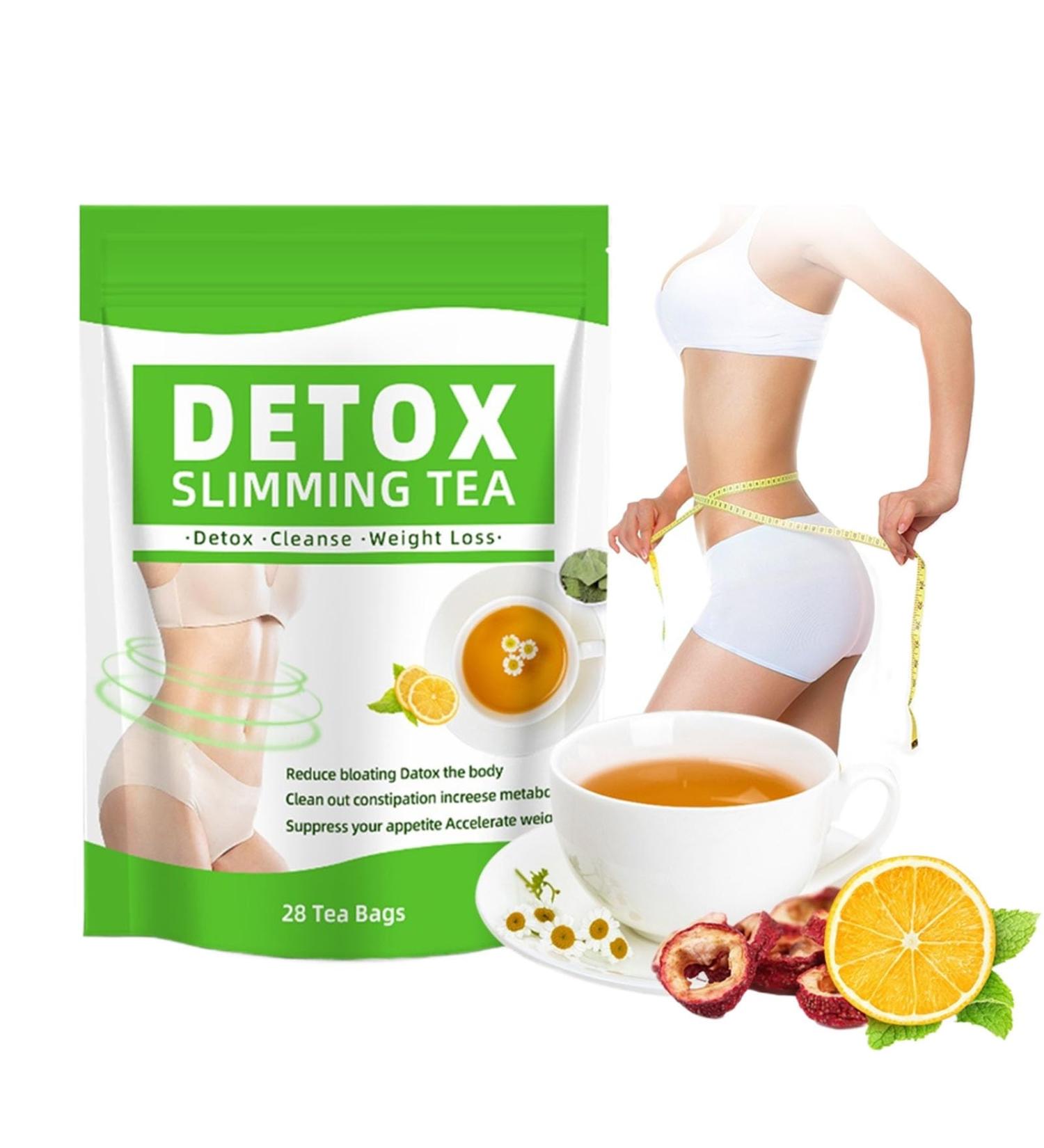Sachets De Th D tox De 28 Jours Tisane Minceur Naturelle For La D toxification Et Le Bien- tre Du Corps(1PC) - Buy Online on GoSupps.com