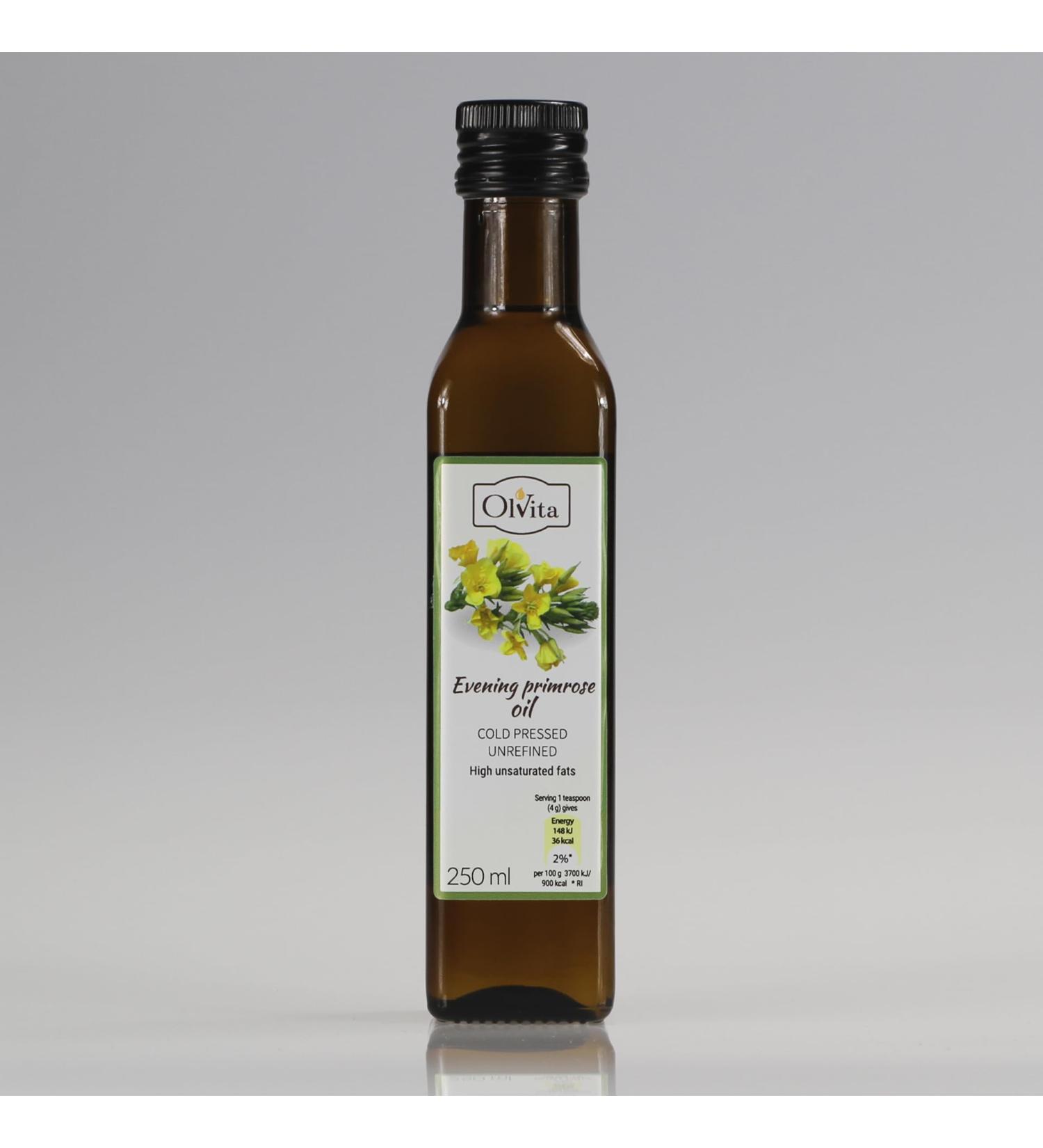 FORGET Evening primrose oil cold pressed raw 250ml OLVITA - Buy Online on GoSupps.com