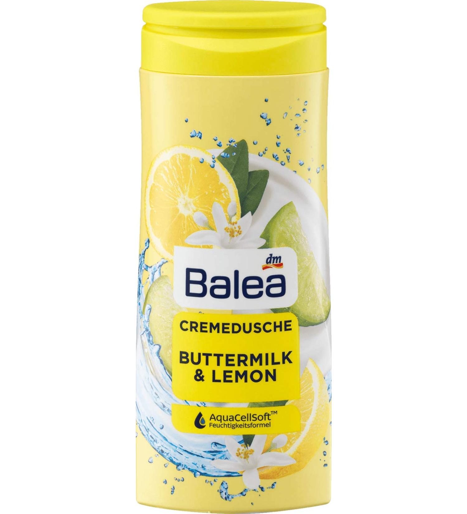 Balea Balea - Shower cream - Buttermilk and lemon - 300 ml