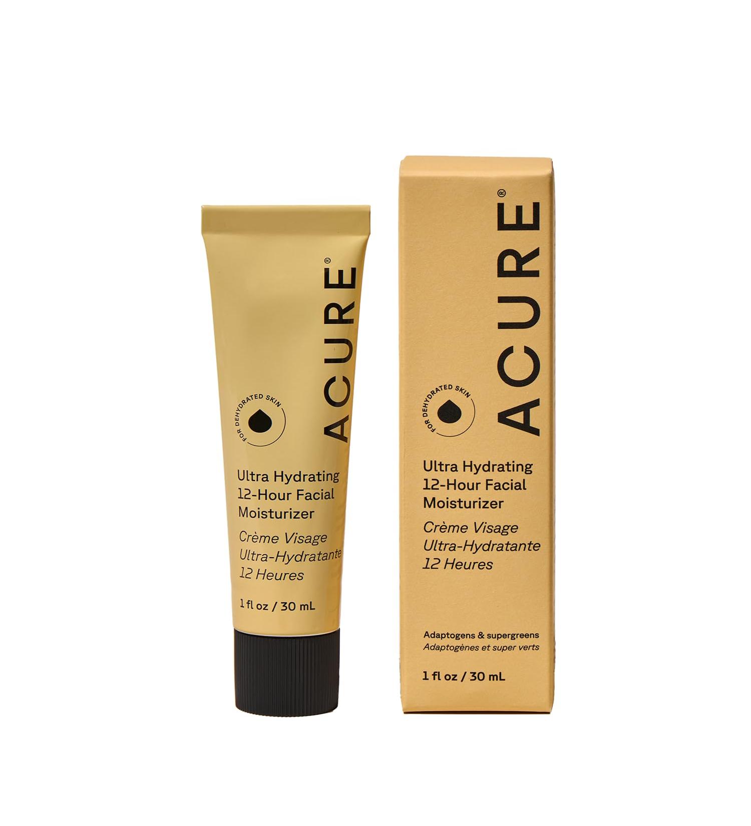 Acure Ultra Hydrating Facial Moisturizer 1 oz | 12 Hour Hydration for Glowing Skin - Buy Online on GoSupps.com