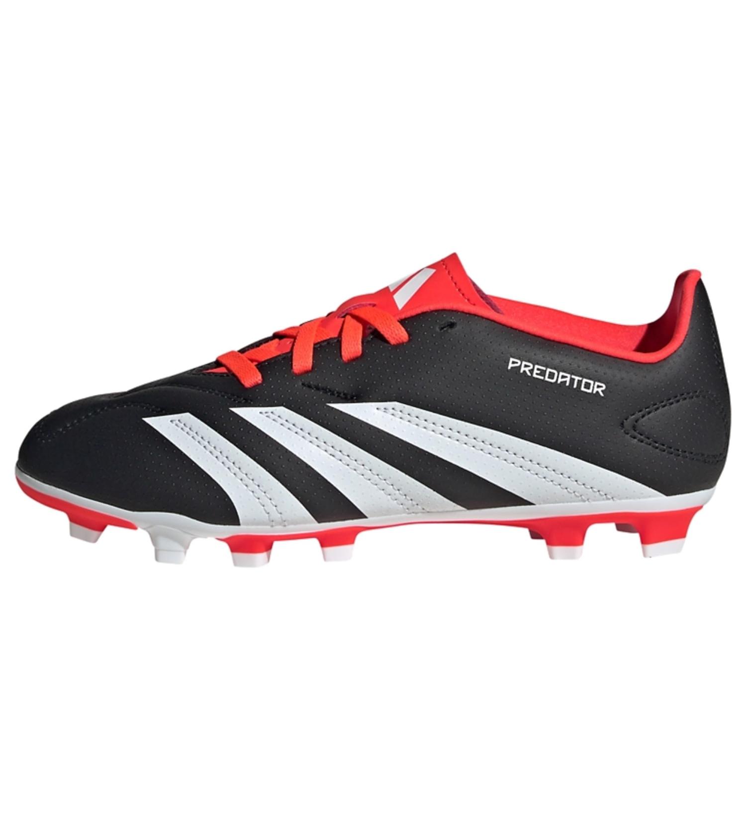 Buy adidas Unisex Predator.4 L Fxg J Sneakers - 38 EU | Core Black Ftwr White Solar Red | International Shipping - Buy Online on GoSupps.com