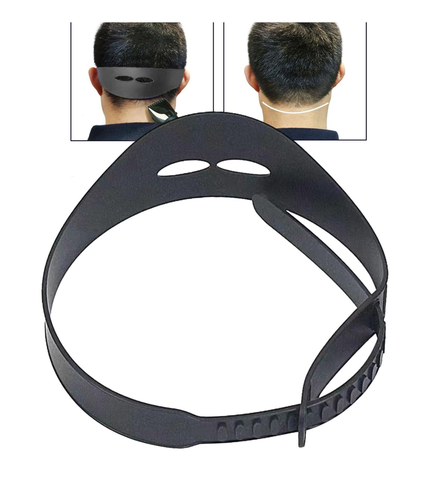 Hair Trimming Guide Silicone Head Band Haircut Tool Curved Haircut Guide Creating Skin Fade Guidelines Hair Cutting Guide Tool Hair Clippers Lead Art Haircuts Precision Confidence Black - Buy Online on GoSupps.com