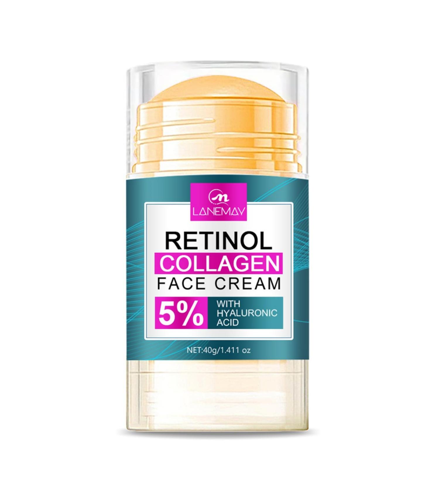 Retinol Collagen Firming Cream for Neck and Face to Firm and Reduce Wrinkles Neck Lines Sagging Skin for All Skin Types - Buy Online on GoSupps.com