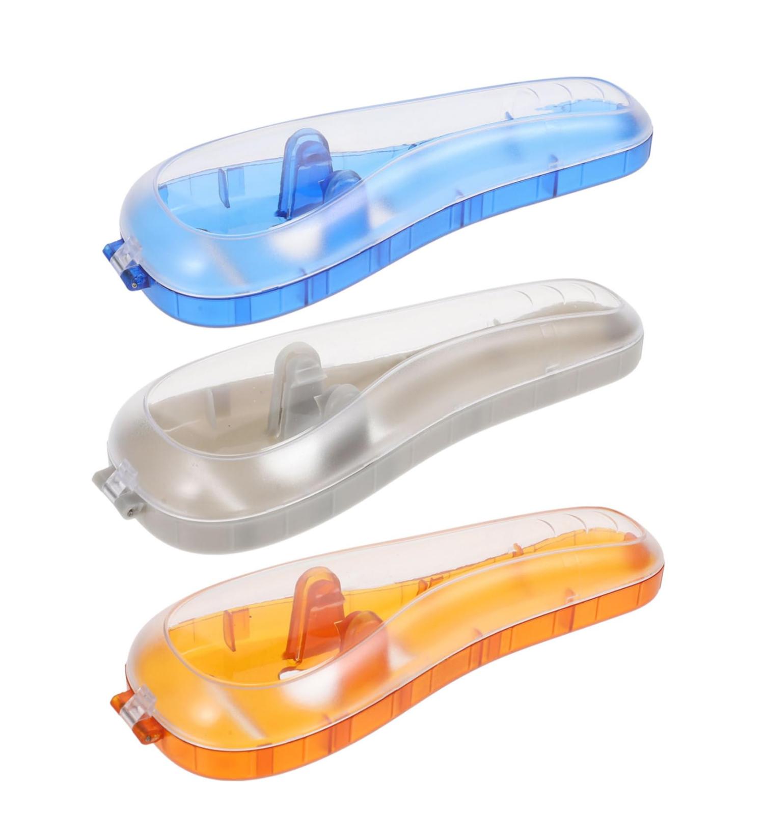 Buy Hapinary Razor Storage Box - 3 Boxes Organizer for Safety Razors & Electric Shavers | Premium Protection Etui for Men - Buy Online on GoSupps.com