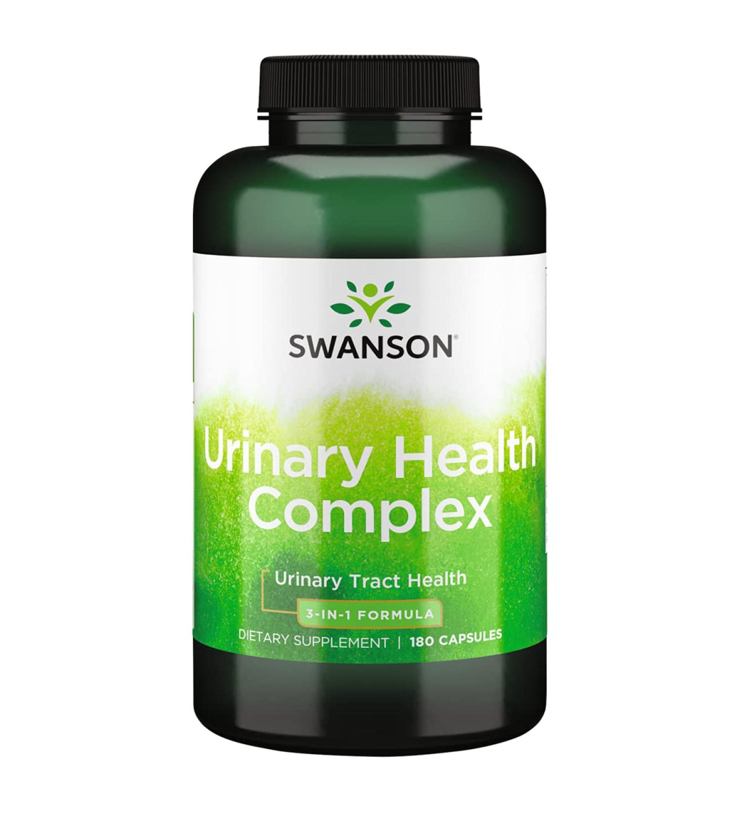 Swanson Urinary Health Complex - Triple Herbal Bladder Support - 180 Capsules - Buy Online on GoSupps.com