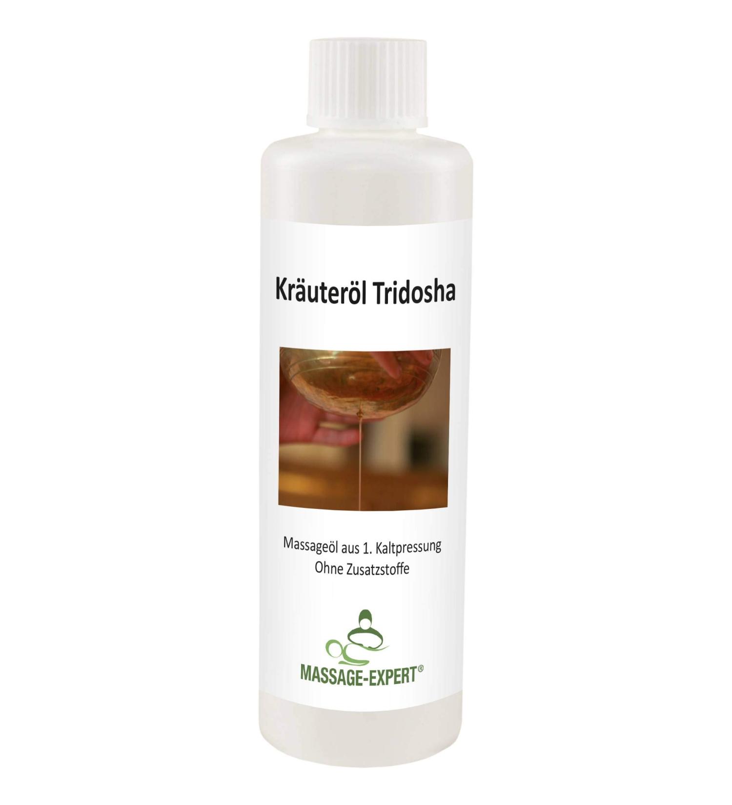 Ayurvedic herbal oil Tridosha by MASSAGE-EXPERT first cold pressing 250 ml 250 ml (1 pack)