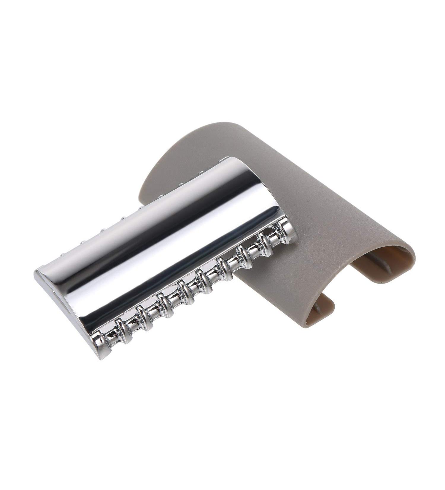 Anself Stainless Steel Replacement Head for Classic Double Edge Safety Razor - Durable & Precise Shaving Solution - Buy Online on GoSupps.com