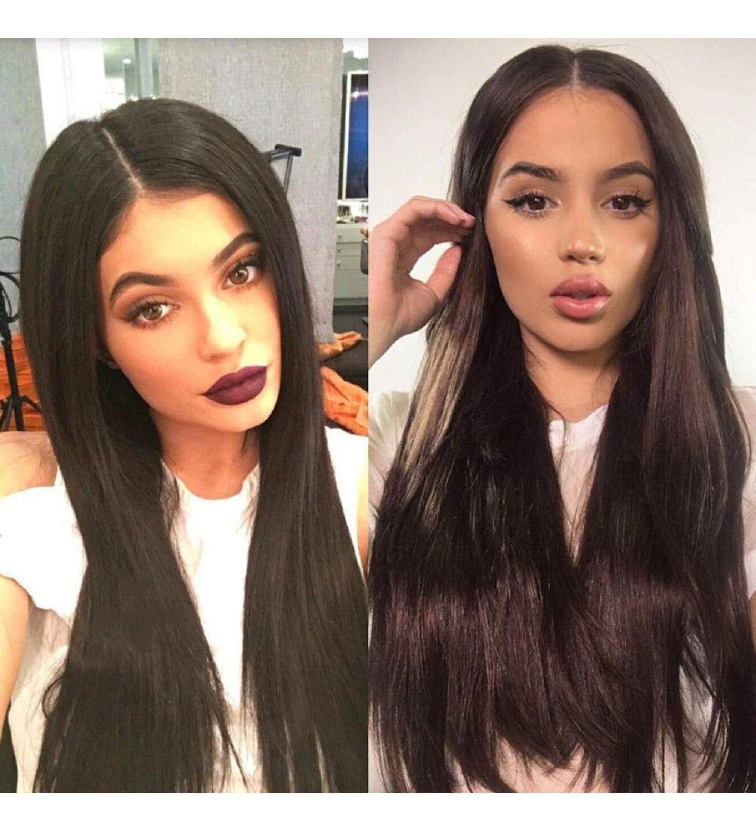 Shop Fashionable European & American Wigs - Long Black Straight Hair High Temperature Silk - Premium Quality Liu Haizhong Styles - Buy Online on GoSupps.com