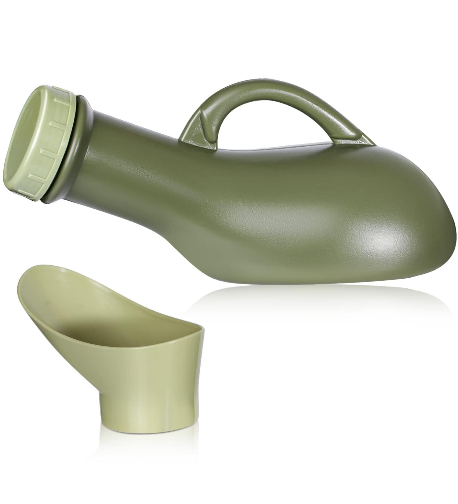 Portable Urine Bottle - 1000ml Emergency Urinal for Men & Women | Incontinence Solution | Travel-Friendly Pink Urine Bottles - Buy Online on GoSupps.com