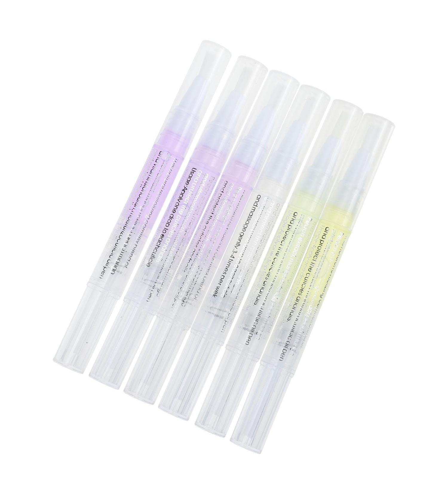 6 Pi ces Stylo Huile Cuticules Ongles Nourrissant R parateur pour Ongles Gel Acrylique Soins Cuticule Pen Portable et Pratique - Buy Online on GoSupps.com